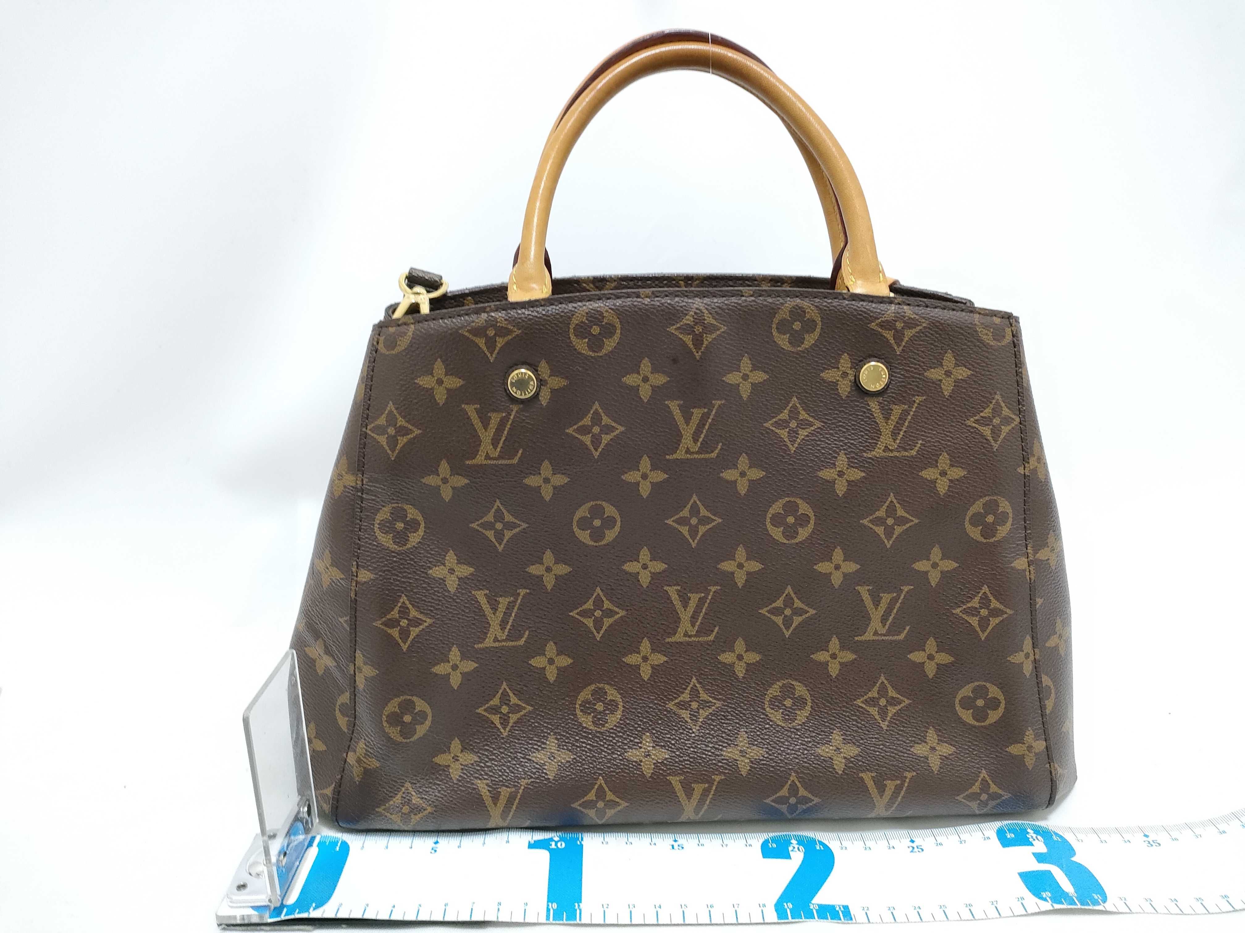 Monogram Montaigne Tote Bag — view 2