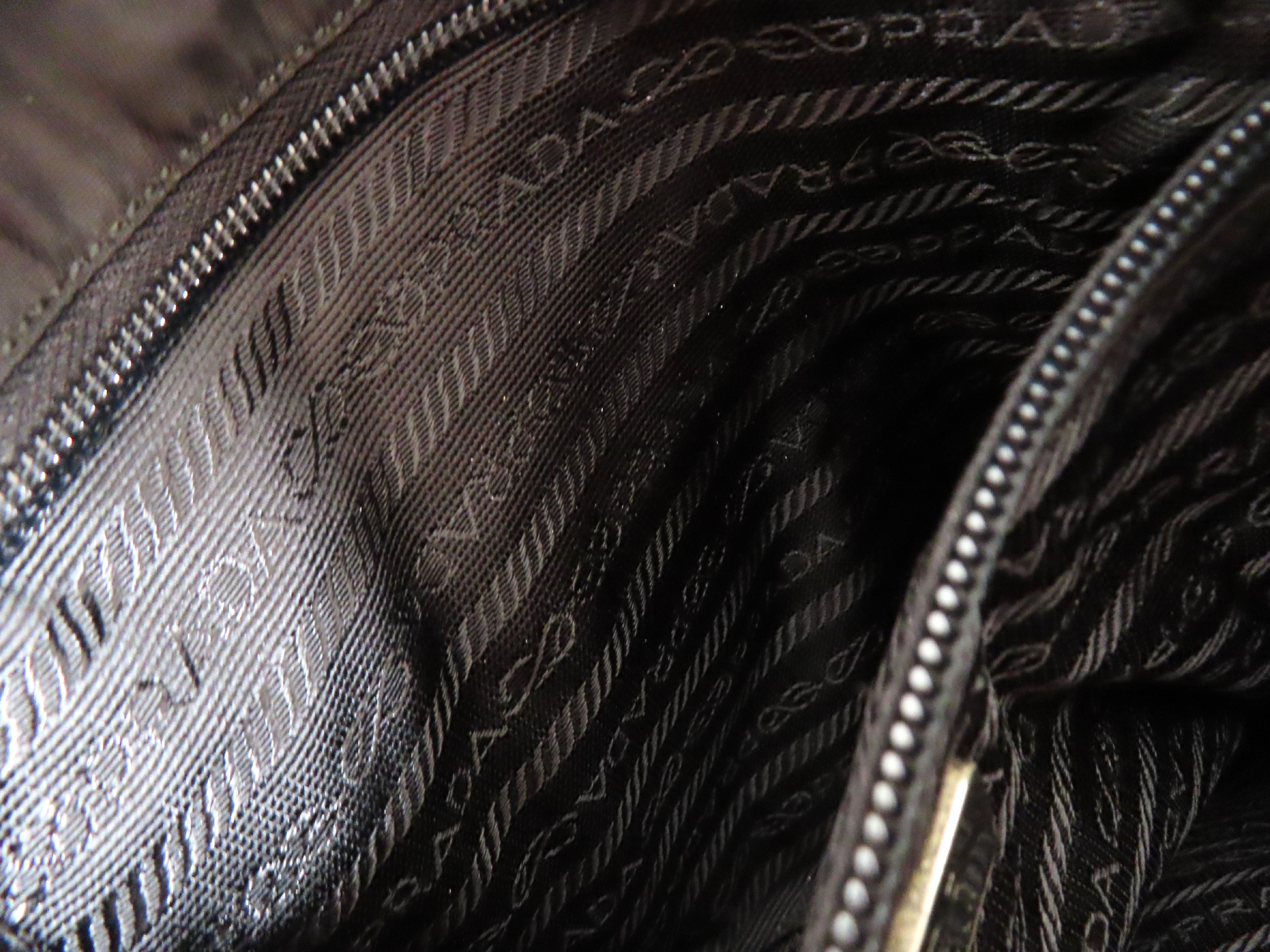 Nylon Tote Bag, Black — view 11