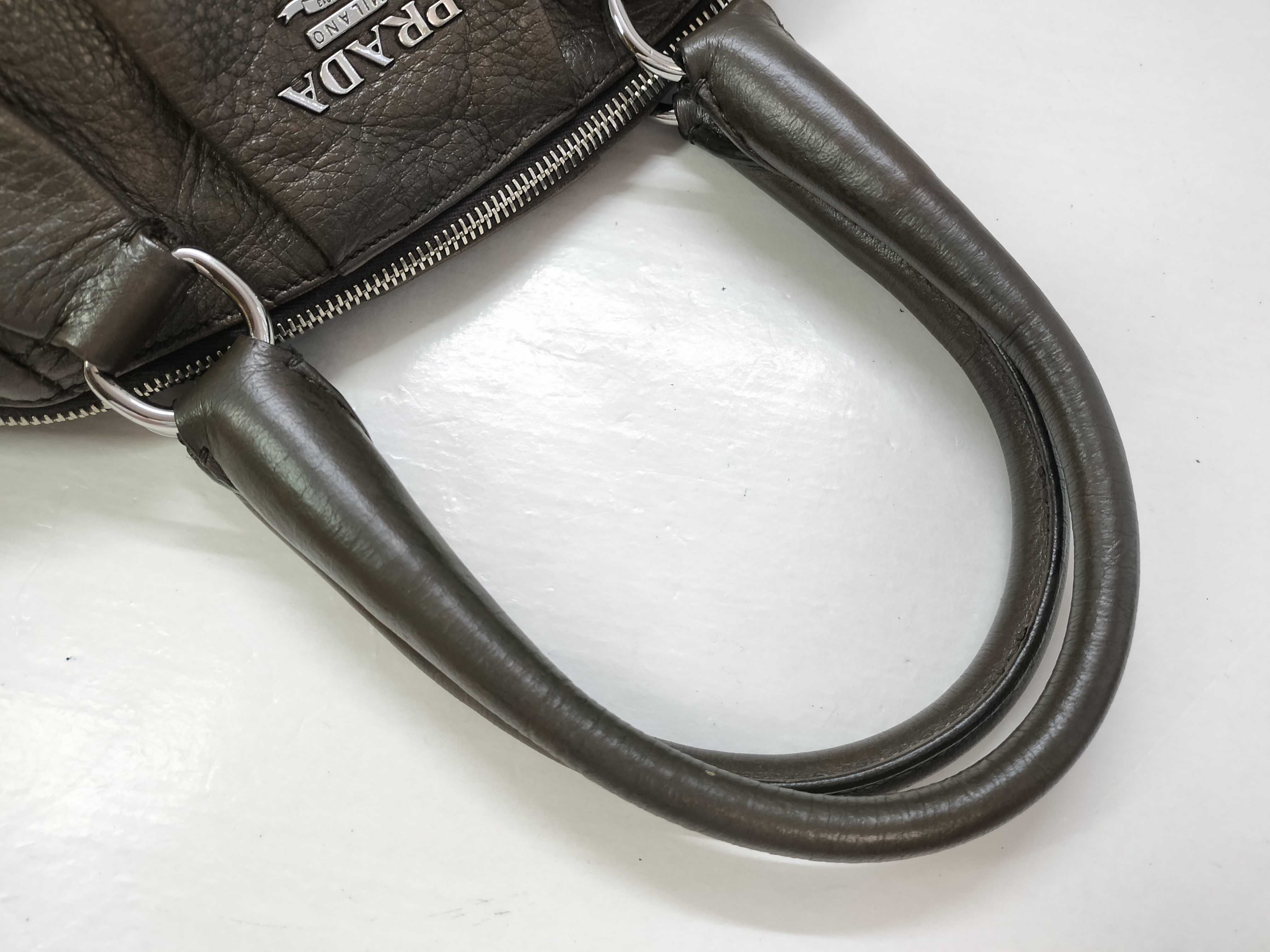 grained leather handbag, serial handbag — view 3