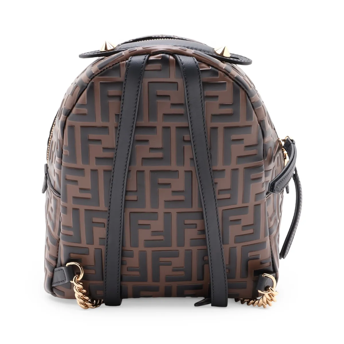 Zucca By The Way Leather Backpack/Rucksack Brown 8BZ038 — view 2
