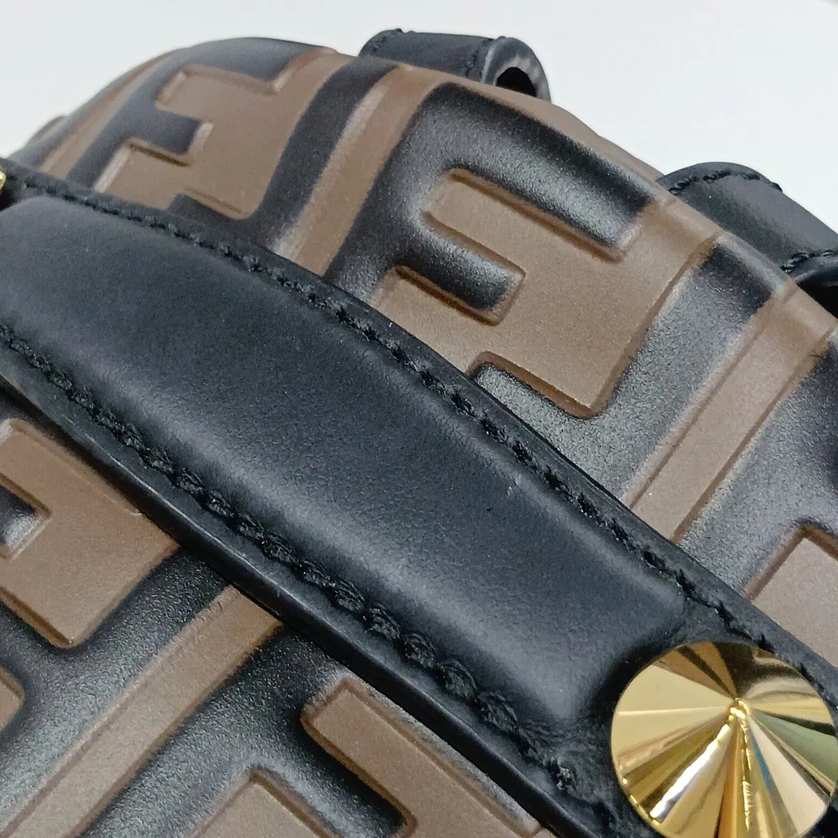 Zucca By The Way Leather Backpack/Rucksack Brown 8BZ038 — view 14