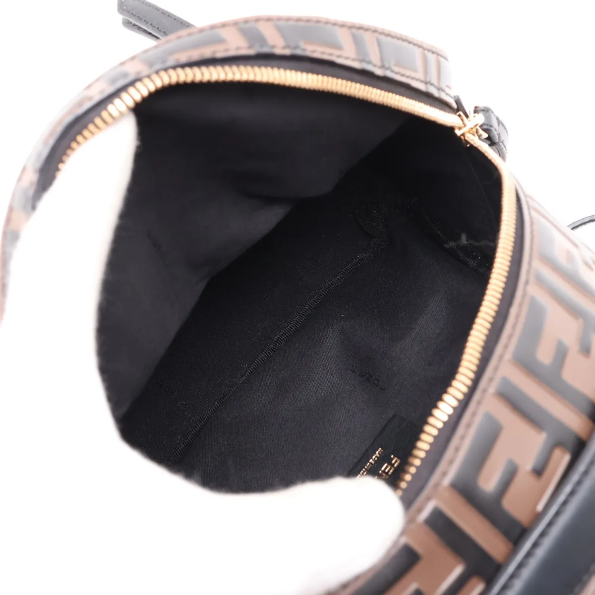 Zucca By The Way Leather Backpack/Rucksack Brown 8BZ038 — view 7