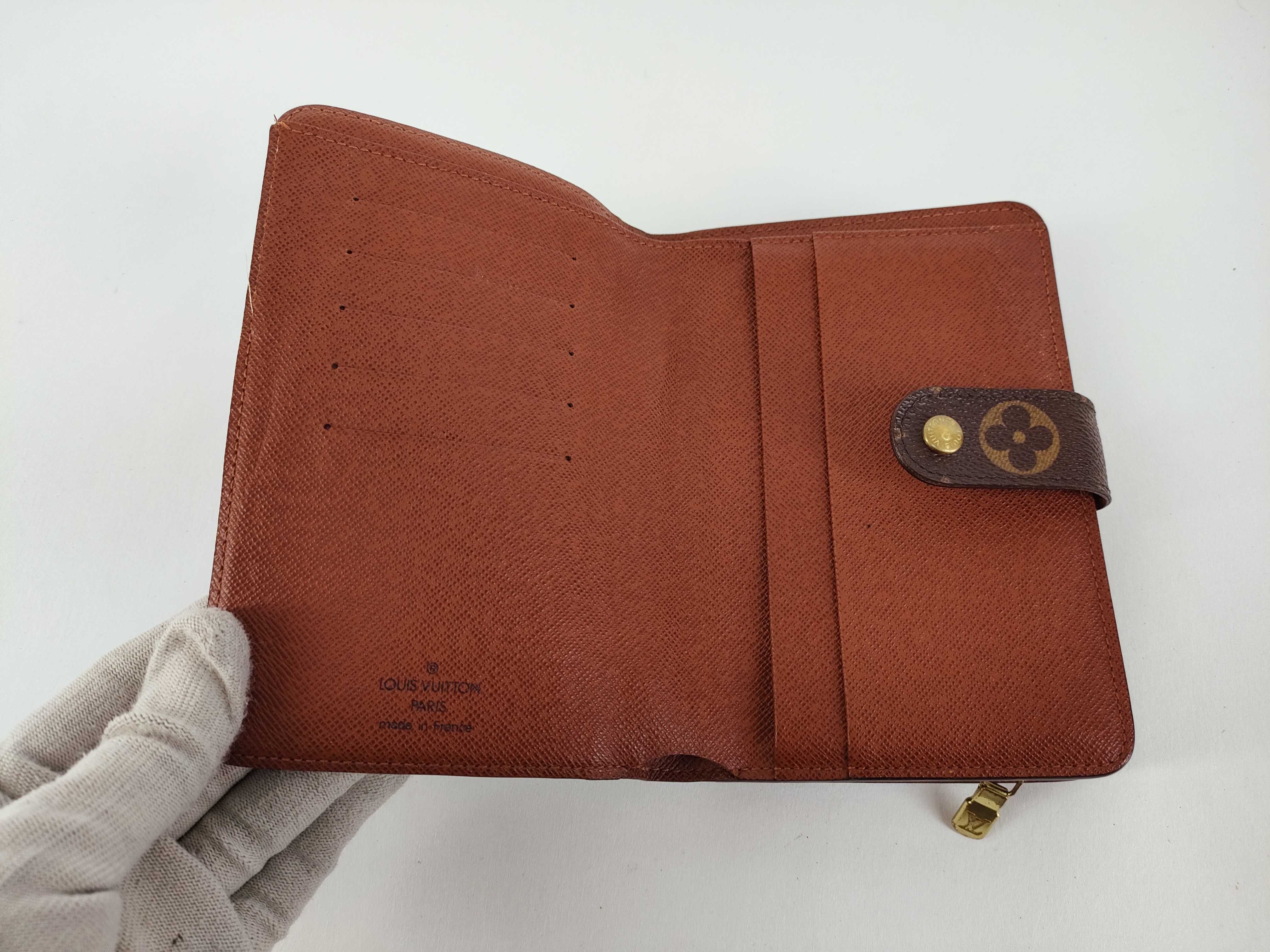 Monogram Louis Vuitton Monogram Portefeuille Zip Wallet — view 11