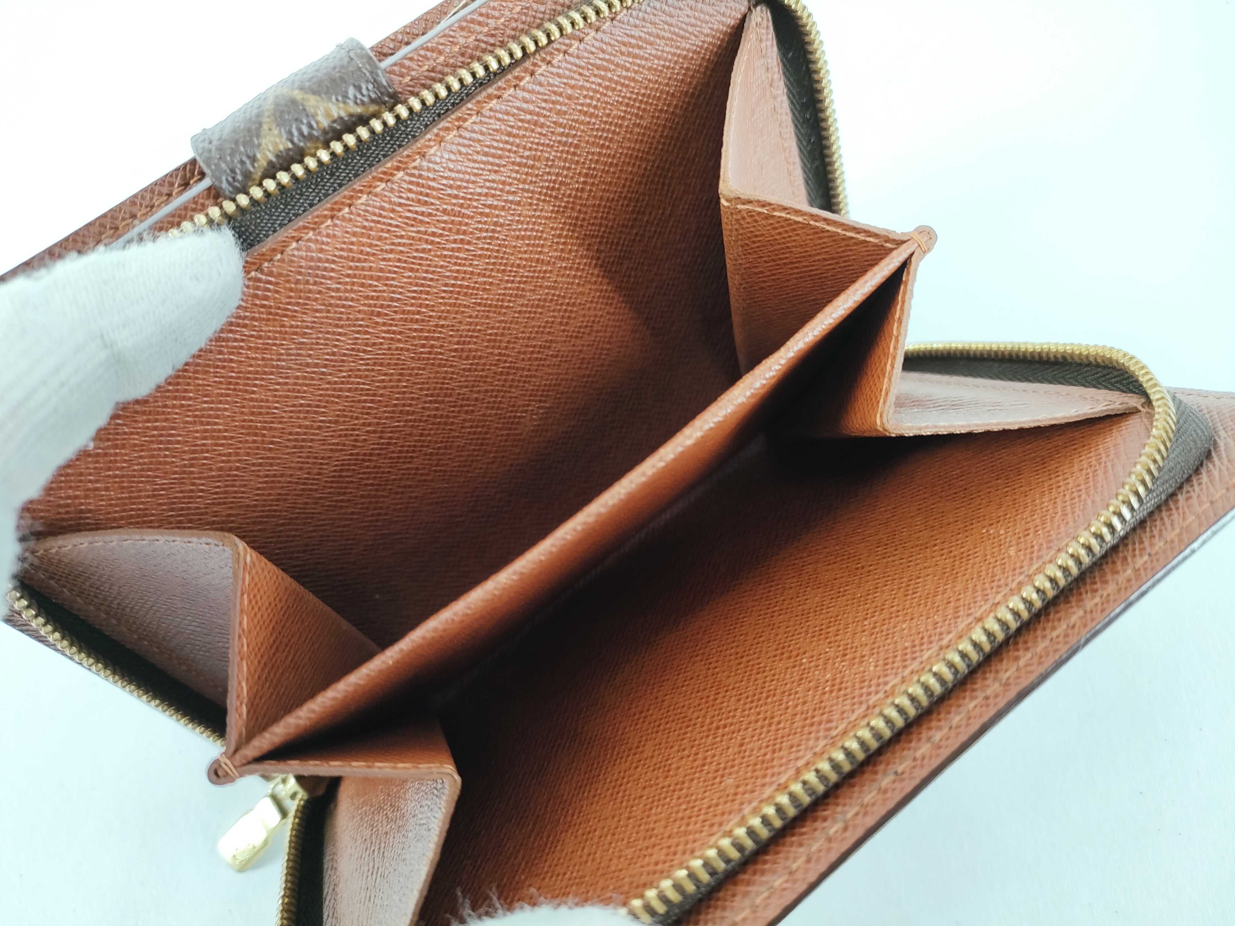 Monogram Louis Vuitton Monogram Portefeuille Zip Wallet — view 15