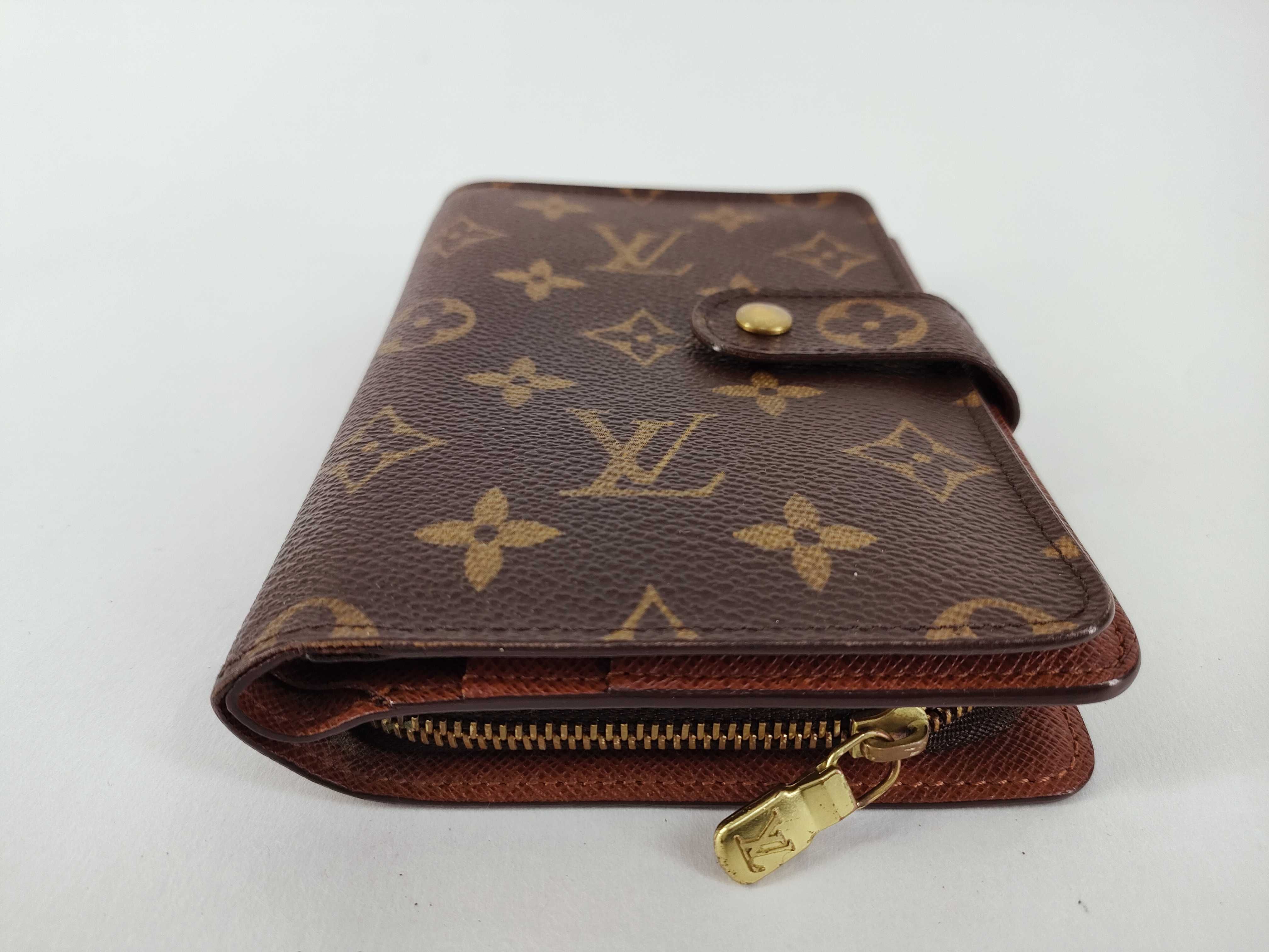 Monogram Louis Vuitton Monogram Portefeuille Zip Wallet — view 4