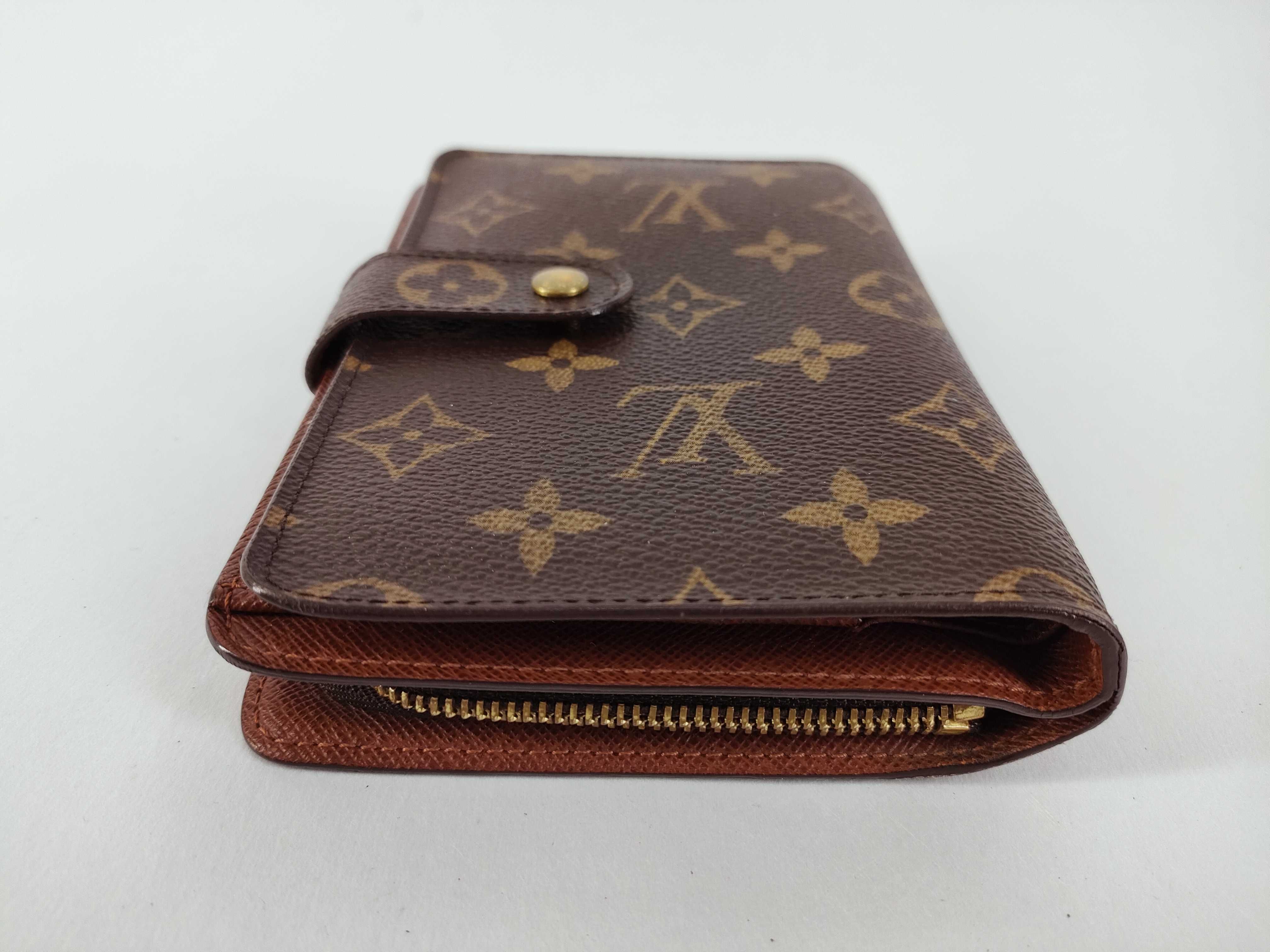 Monogram Louis Vuitton Monogram Portefeuille Zip Wallet — view 6