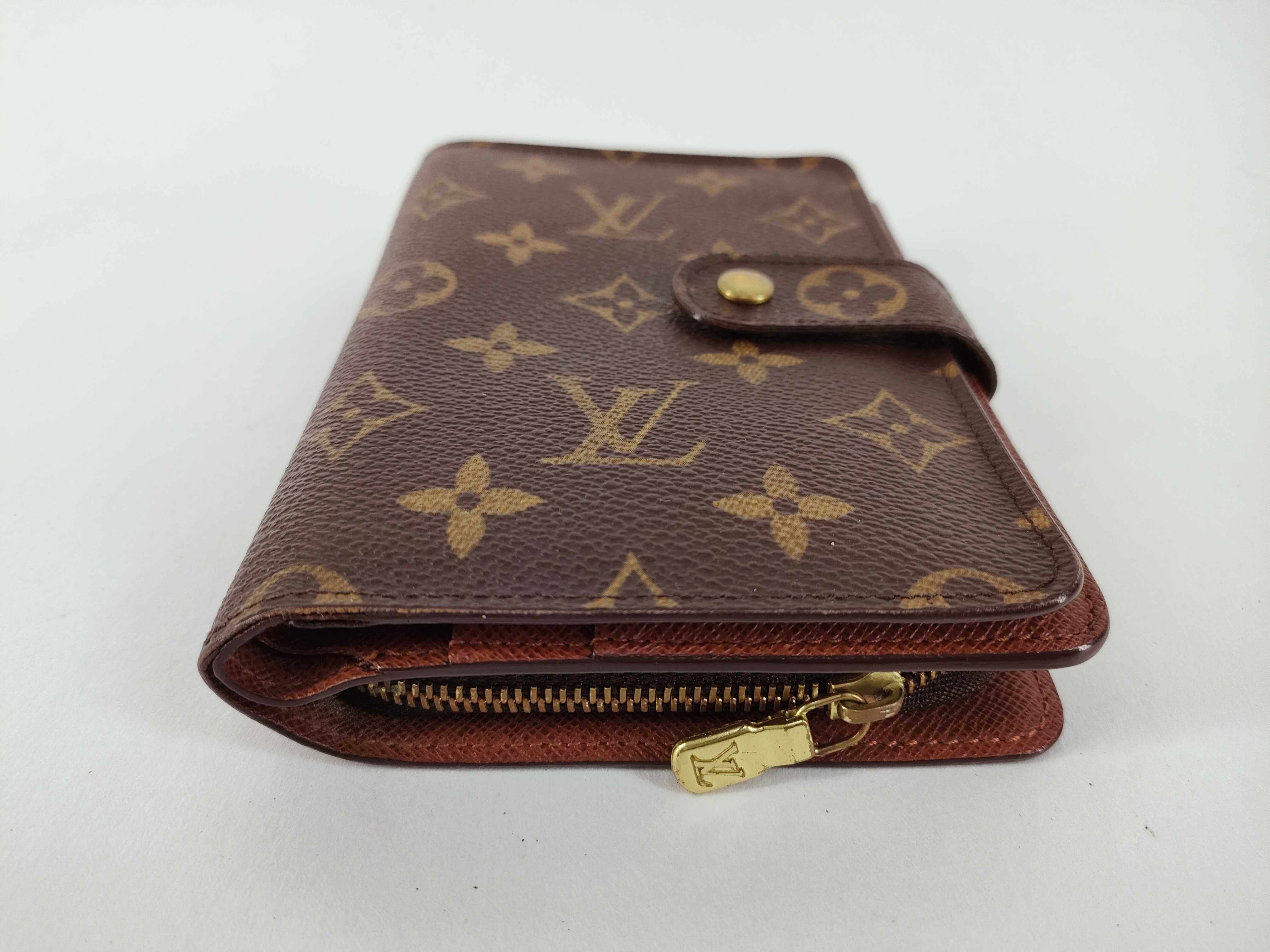 Monogram Louis Vuitton Monogram Portefeuille Zip Wallet — view 8