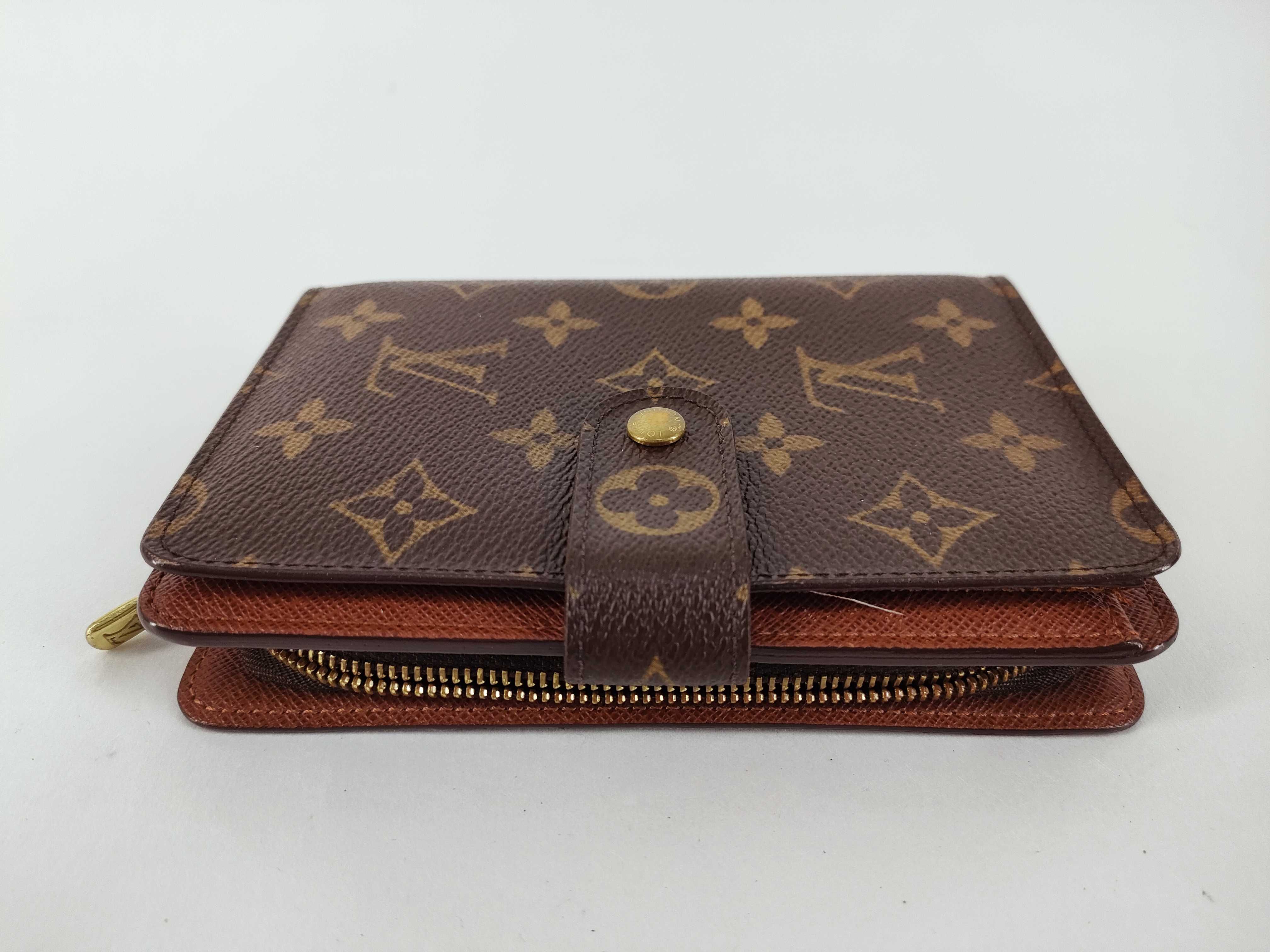 Monogram Louis Vuitton Monogram Portefeuille Zip Wallet — view 9