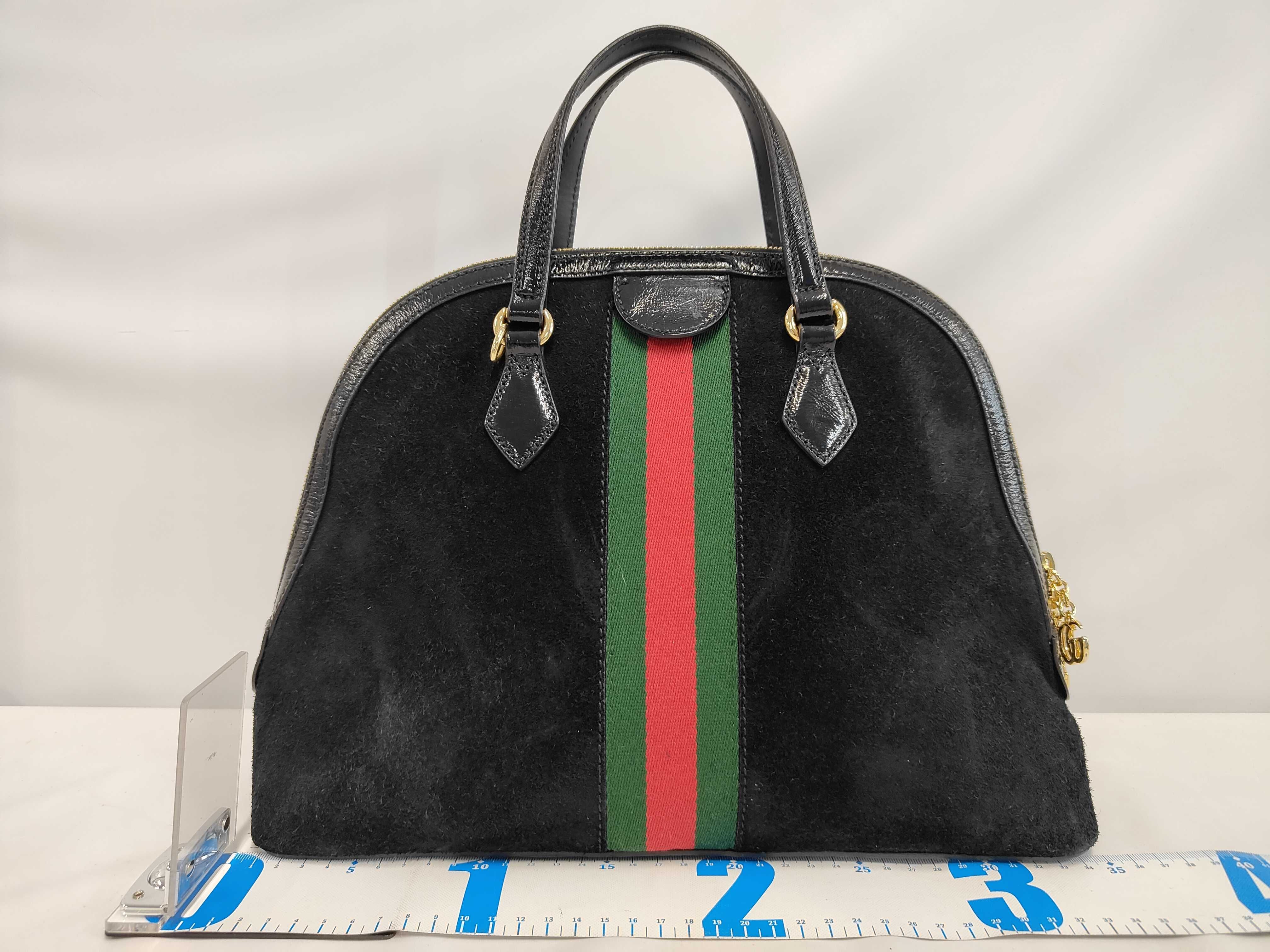 Ophidia Suede 2-way Handbag Shoulder Bag — view 2