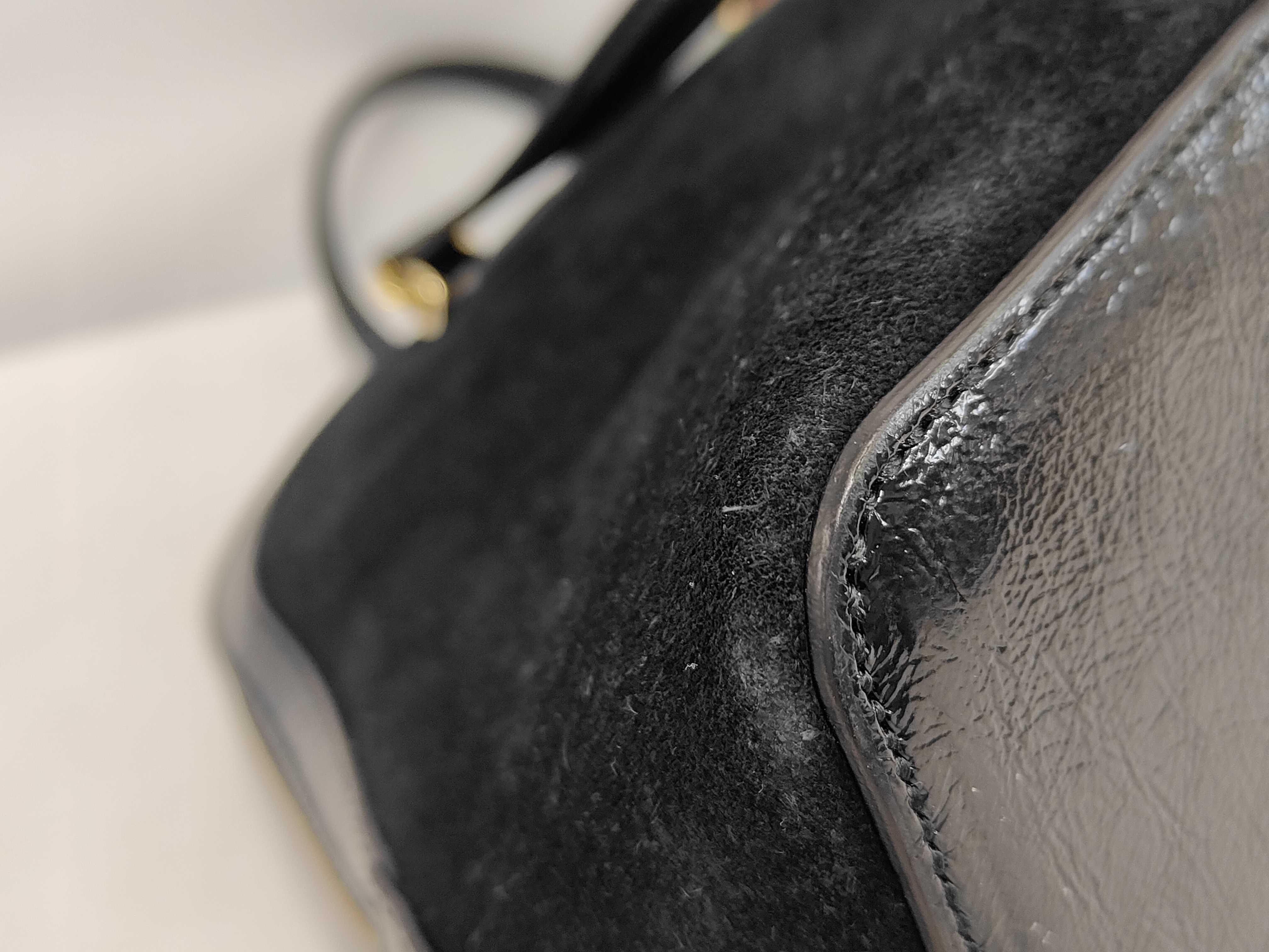 Ophidia Suede 2-way Handbag Shoulder Bag — view 4