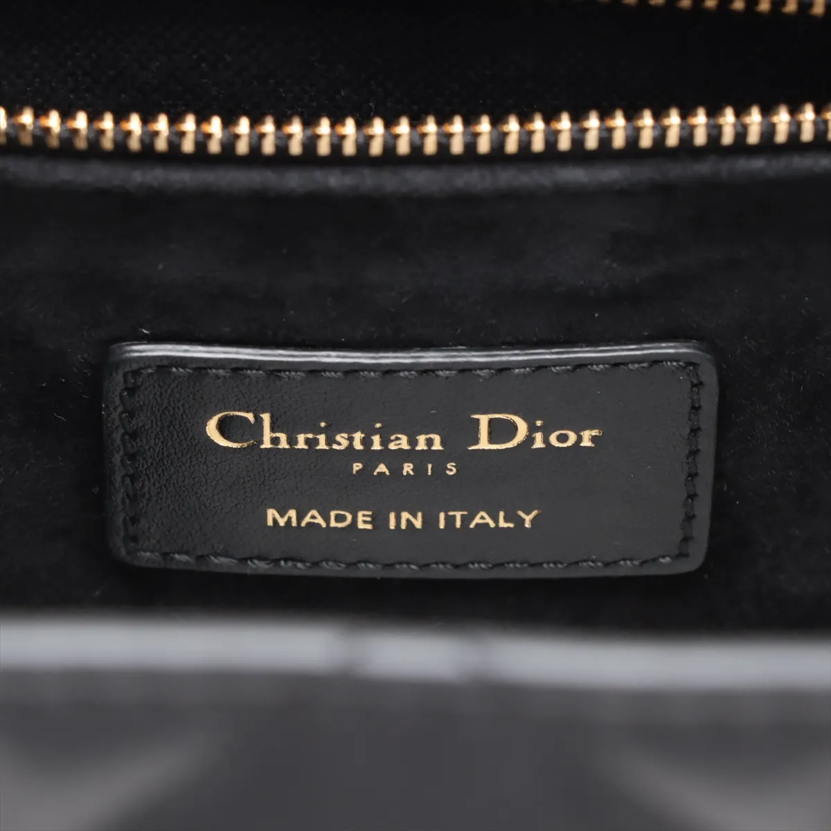 Macro Cannage Book Tote Small Leather 2WAY Tote Bag Black — view 12
