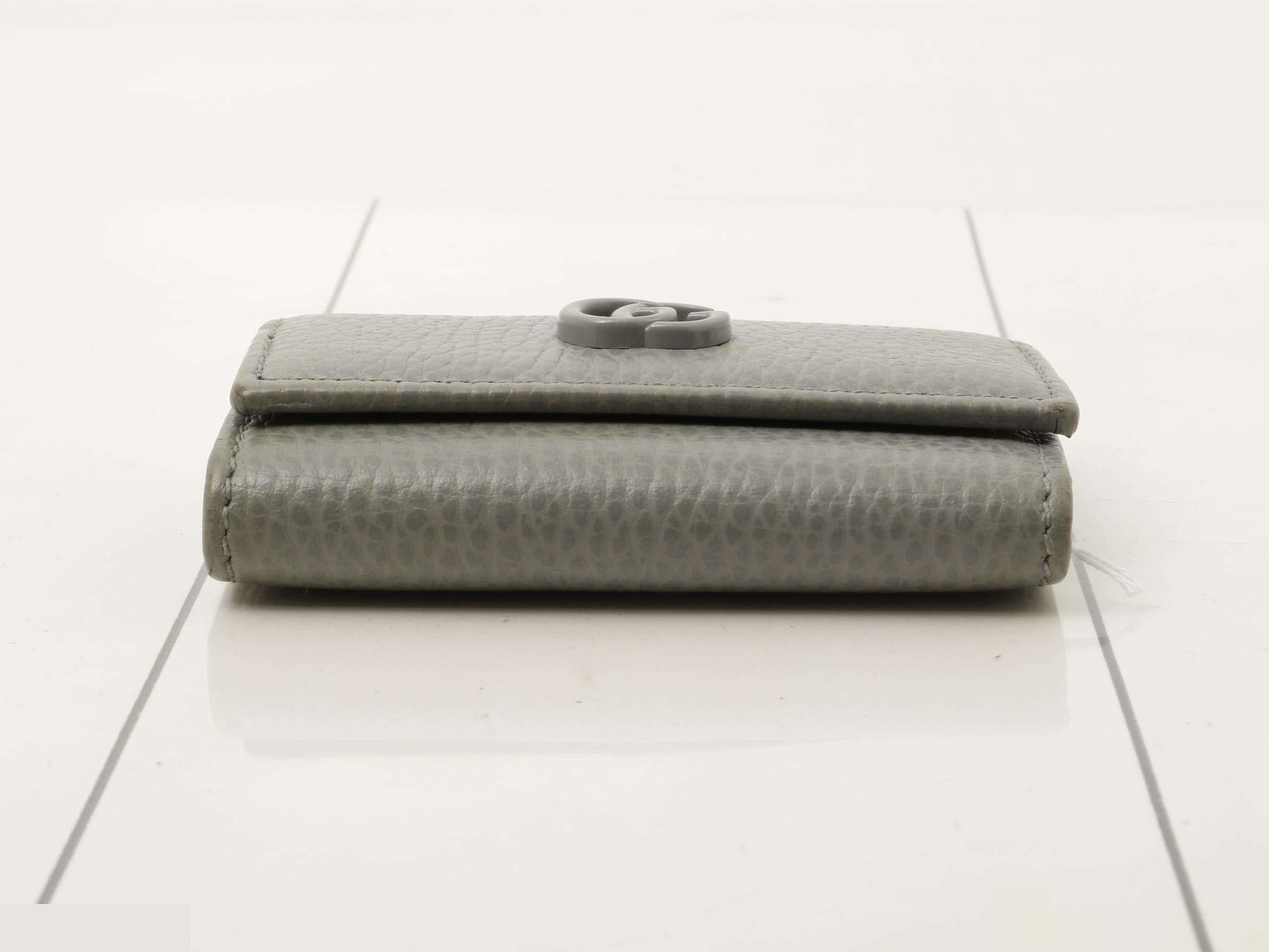 Marmont Key Case, Gray, 456118, 0416 — view 3