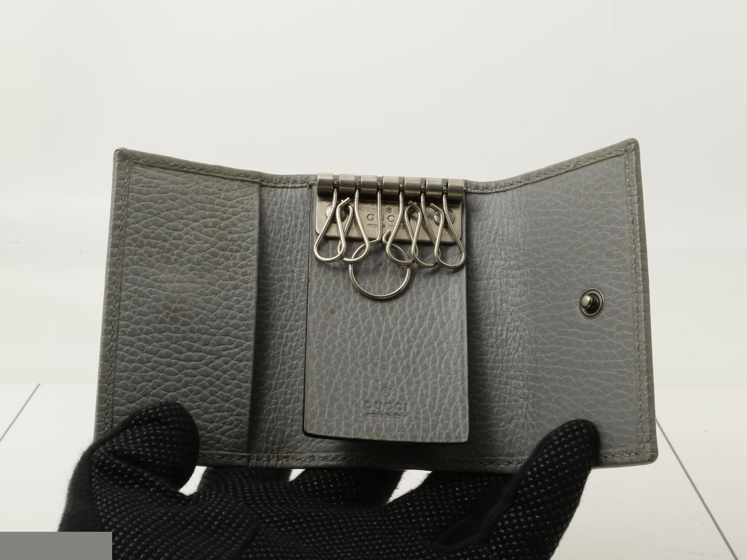 Marmont Key Case, Gray, 456118, 0416 — view 4
