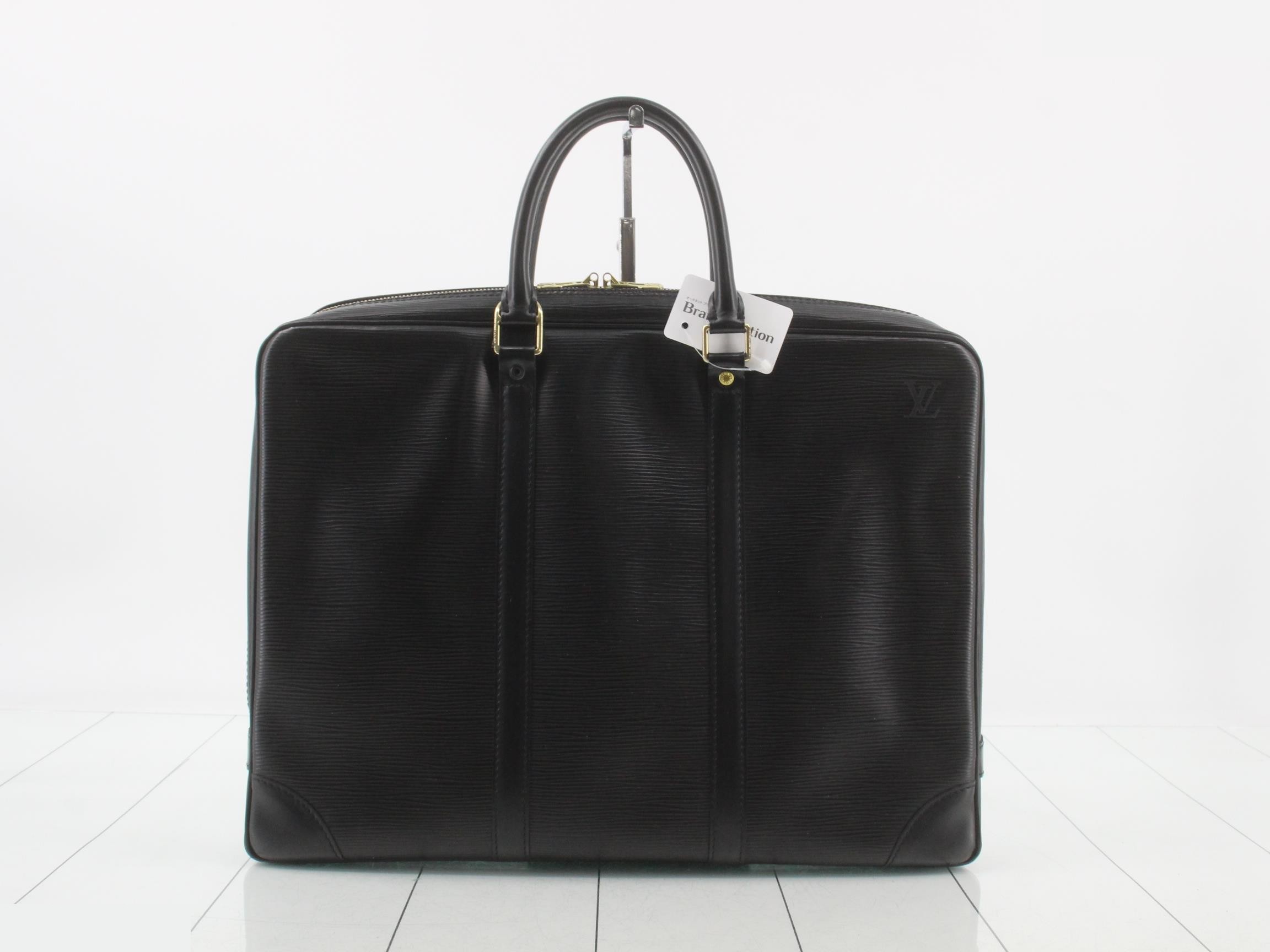 Portedocuments Voyage PDV Epi Business Bag Noir Black — view 2