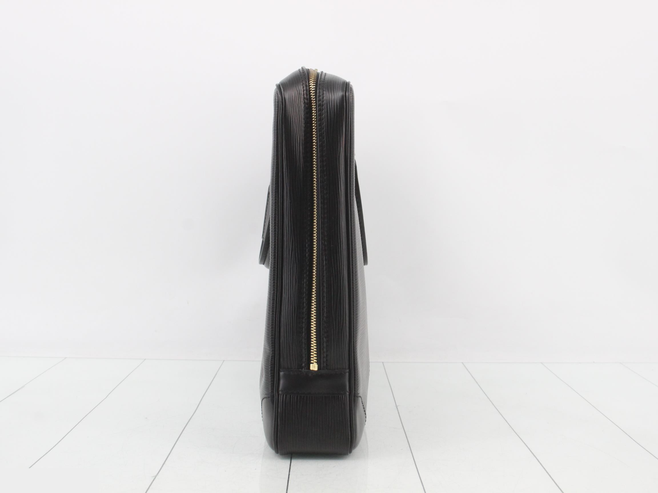 Portedocuments Voyage PDV Epi Business Bag Noir Black — view 3
