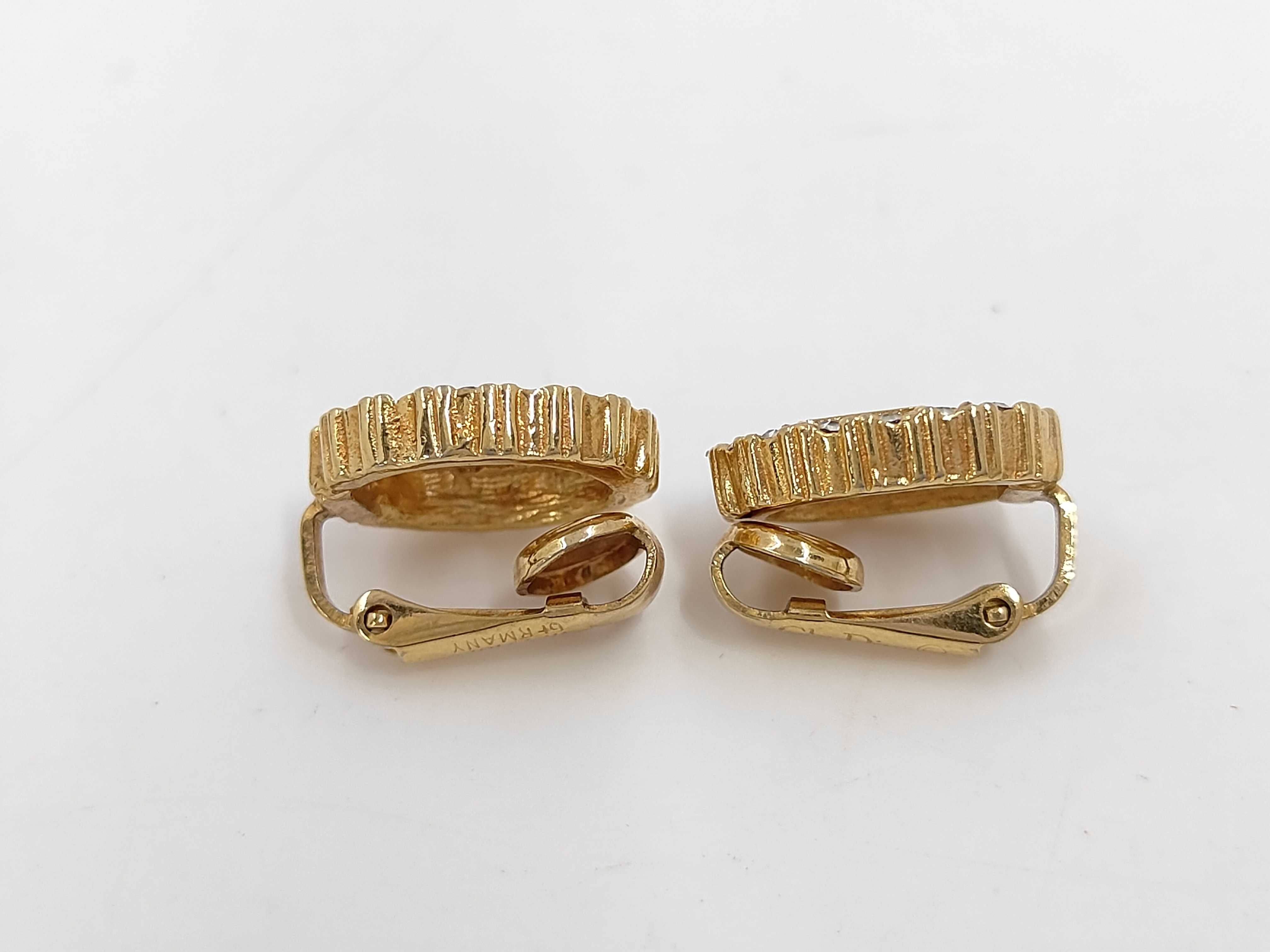 Logo Rhinestone GP Earrings — view 6