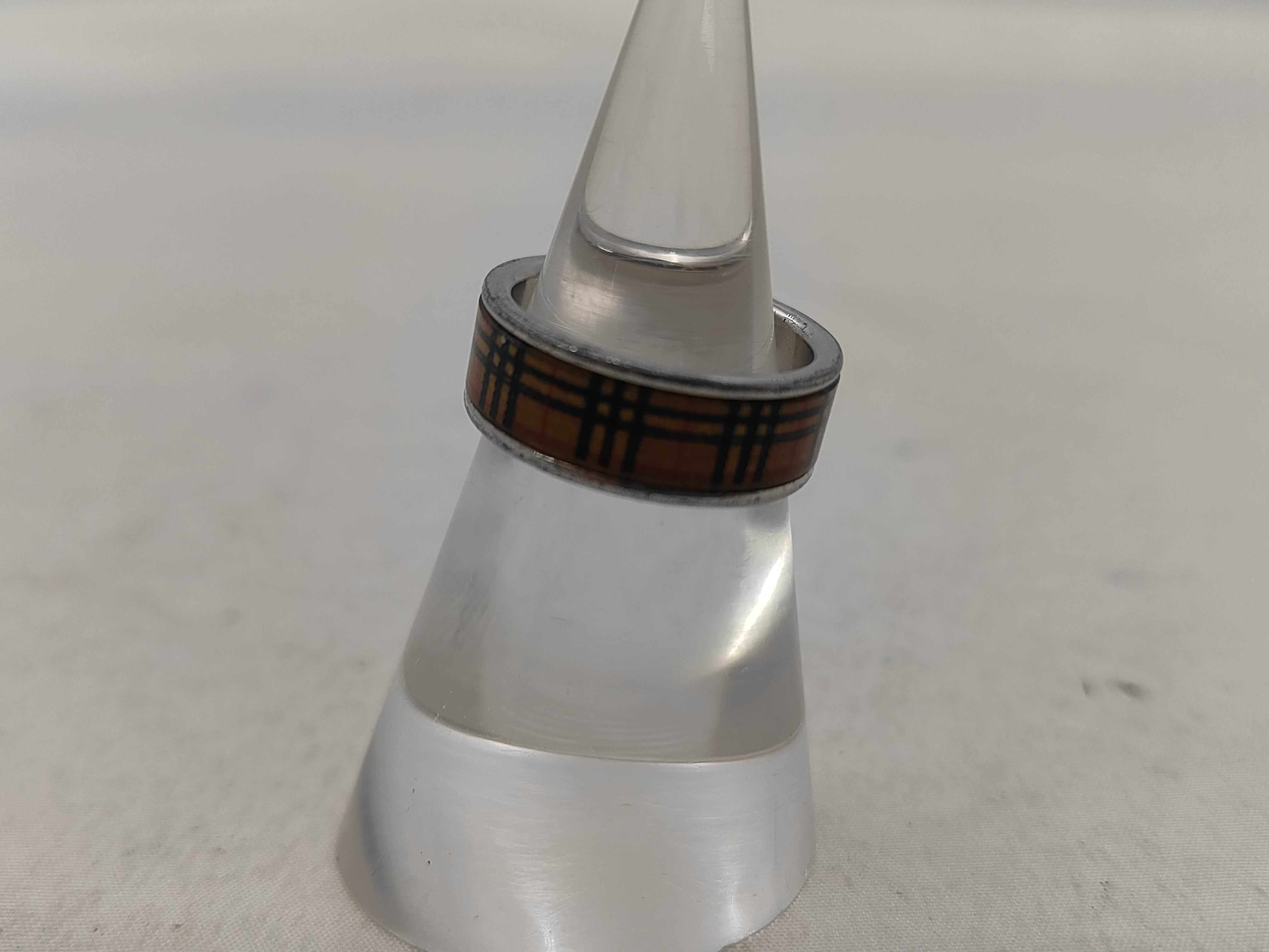 Vintage Nova Check Ring, Sterling Silver 925, Size 9.5 — view 2