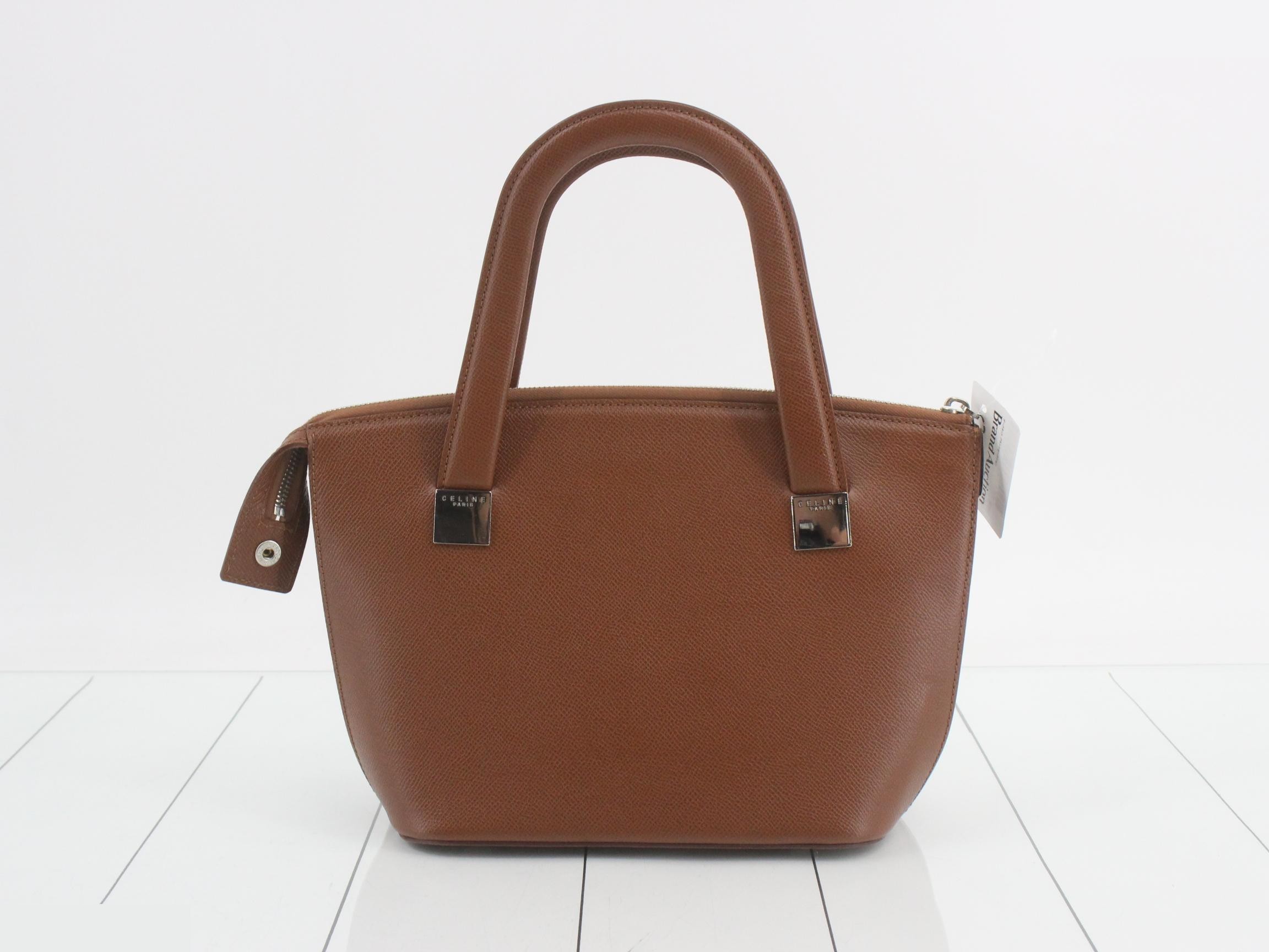 Handmade brown leather — view 2