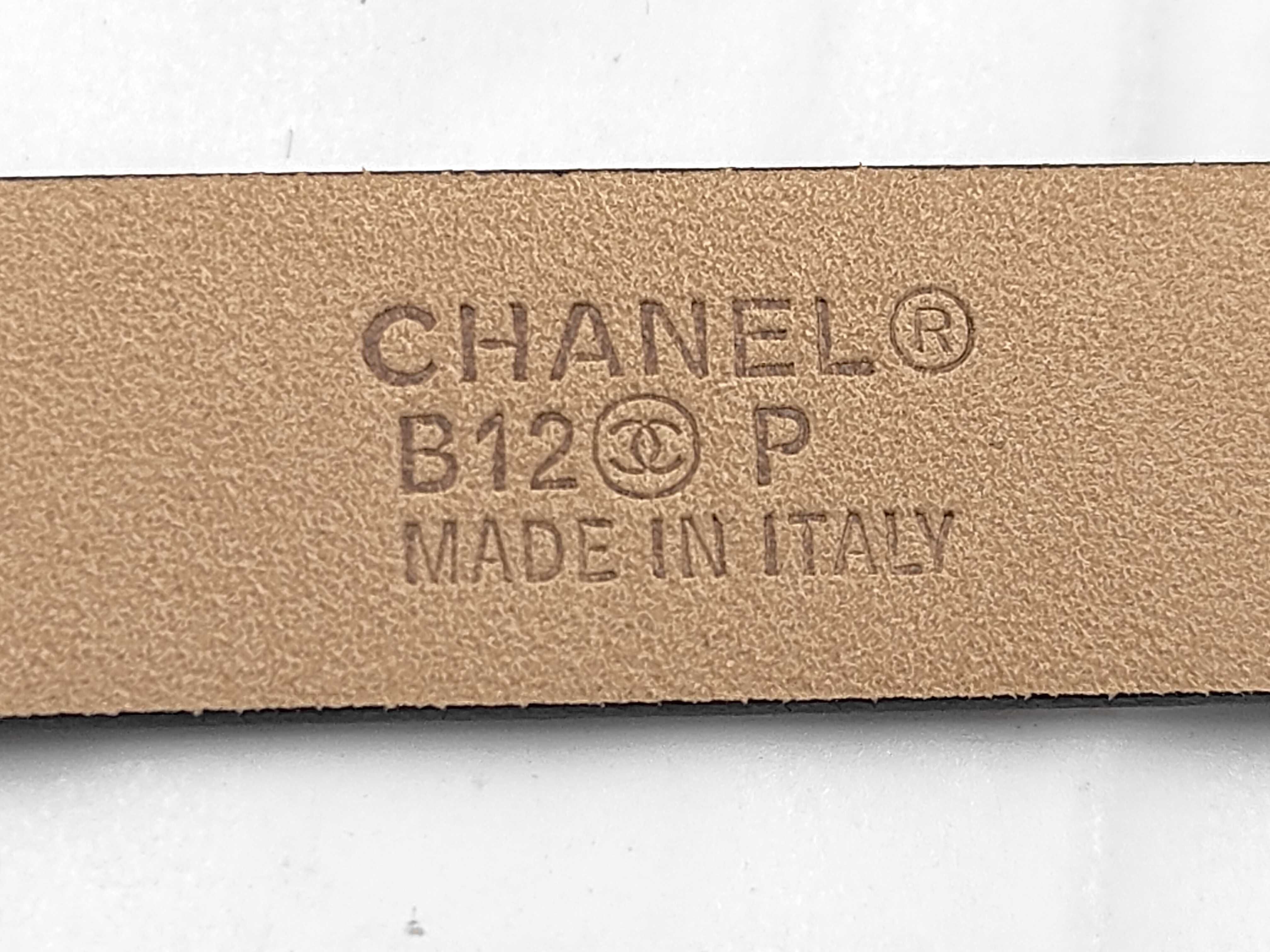 Camellia Belt, Enamel Black Belt — view 5