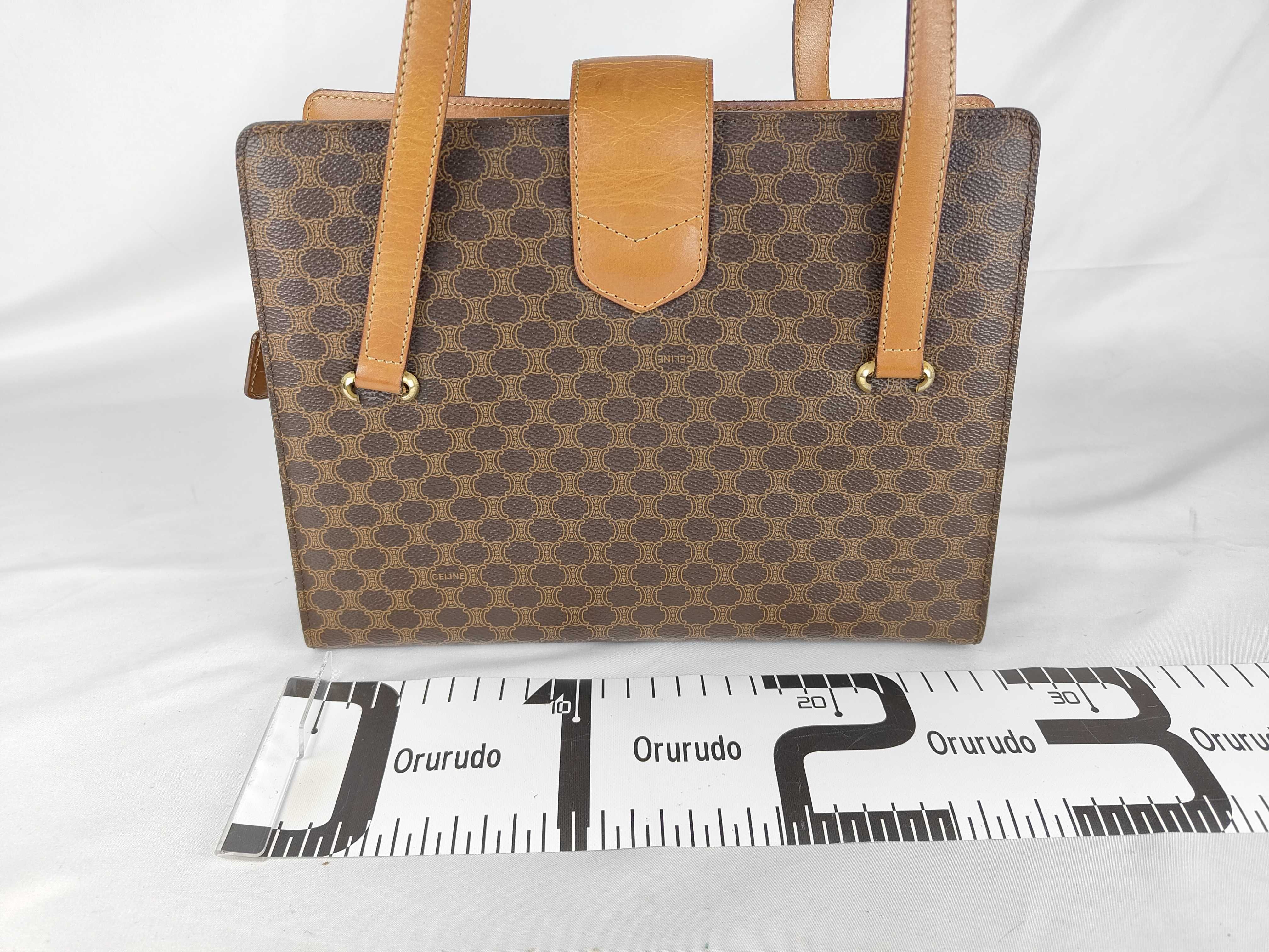 Vintage Tote Bag with Triomphe Hardware — view 2