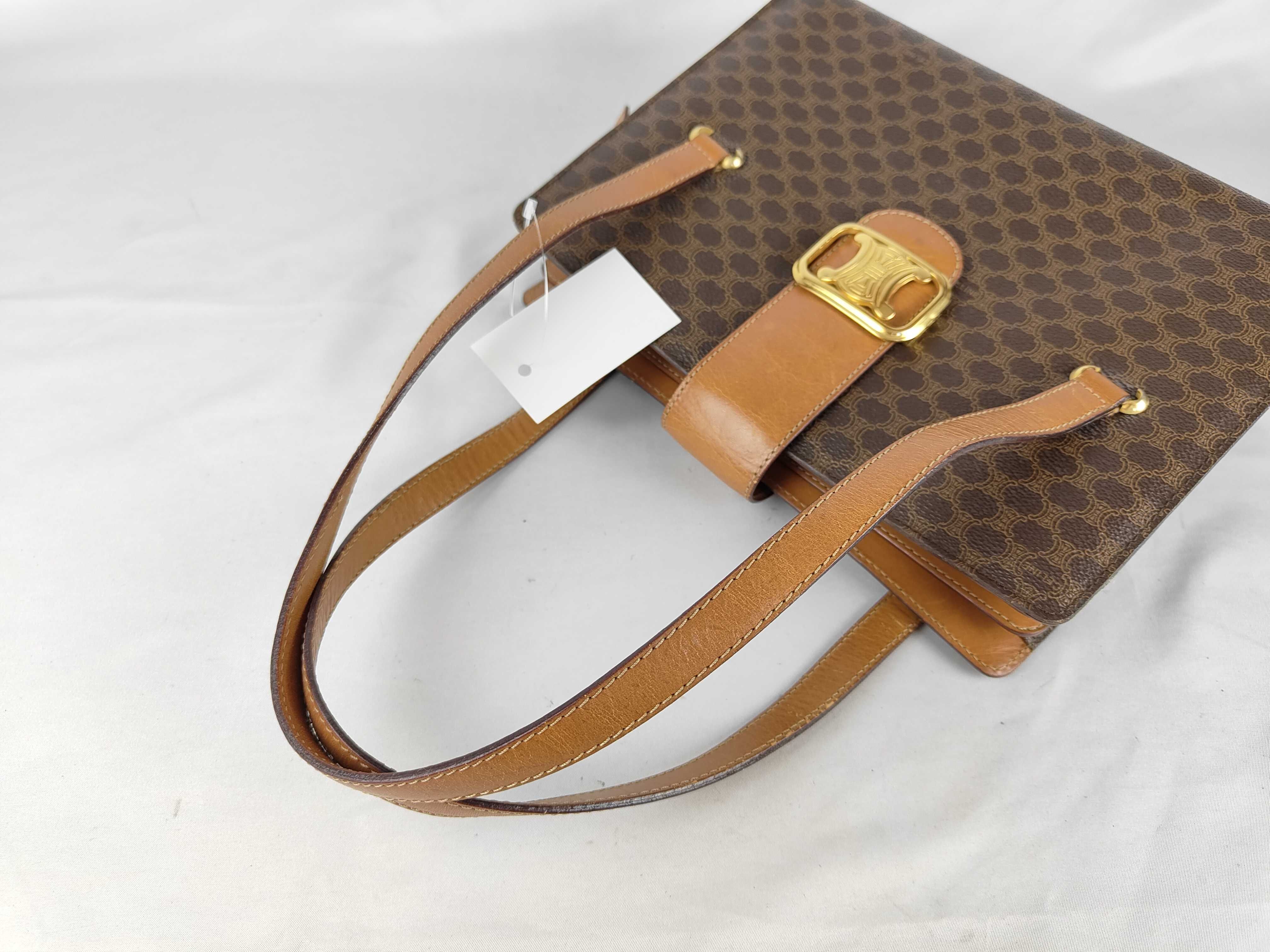 Vintage Tote Bag with Triomphe Hardware — view 3