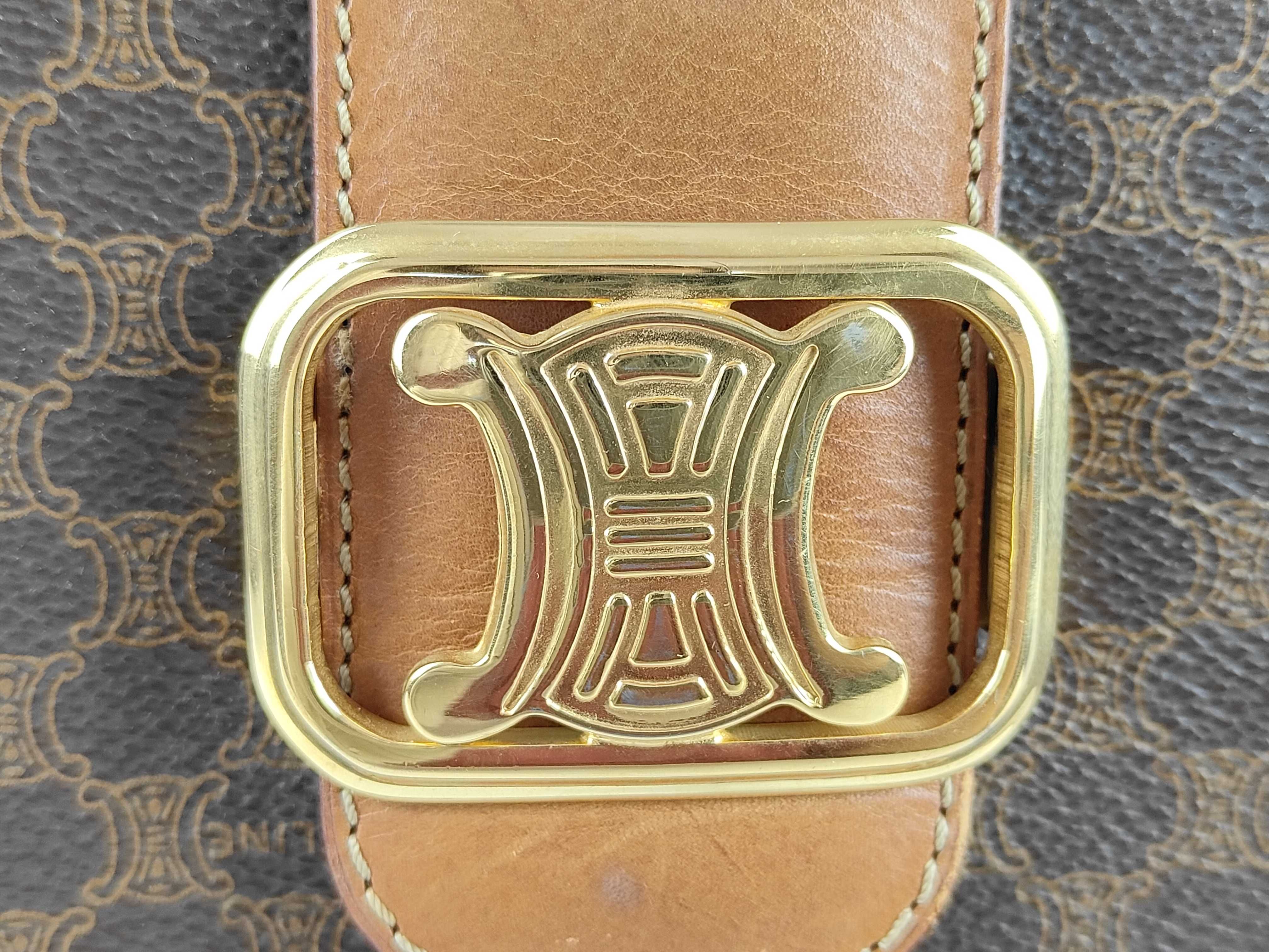 Vintage Tote Bag with Triomphe Hardware — view 10