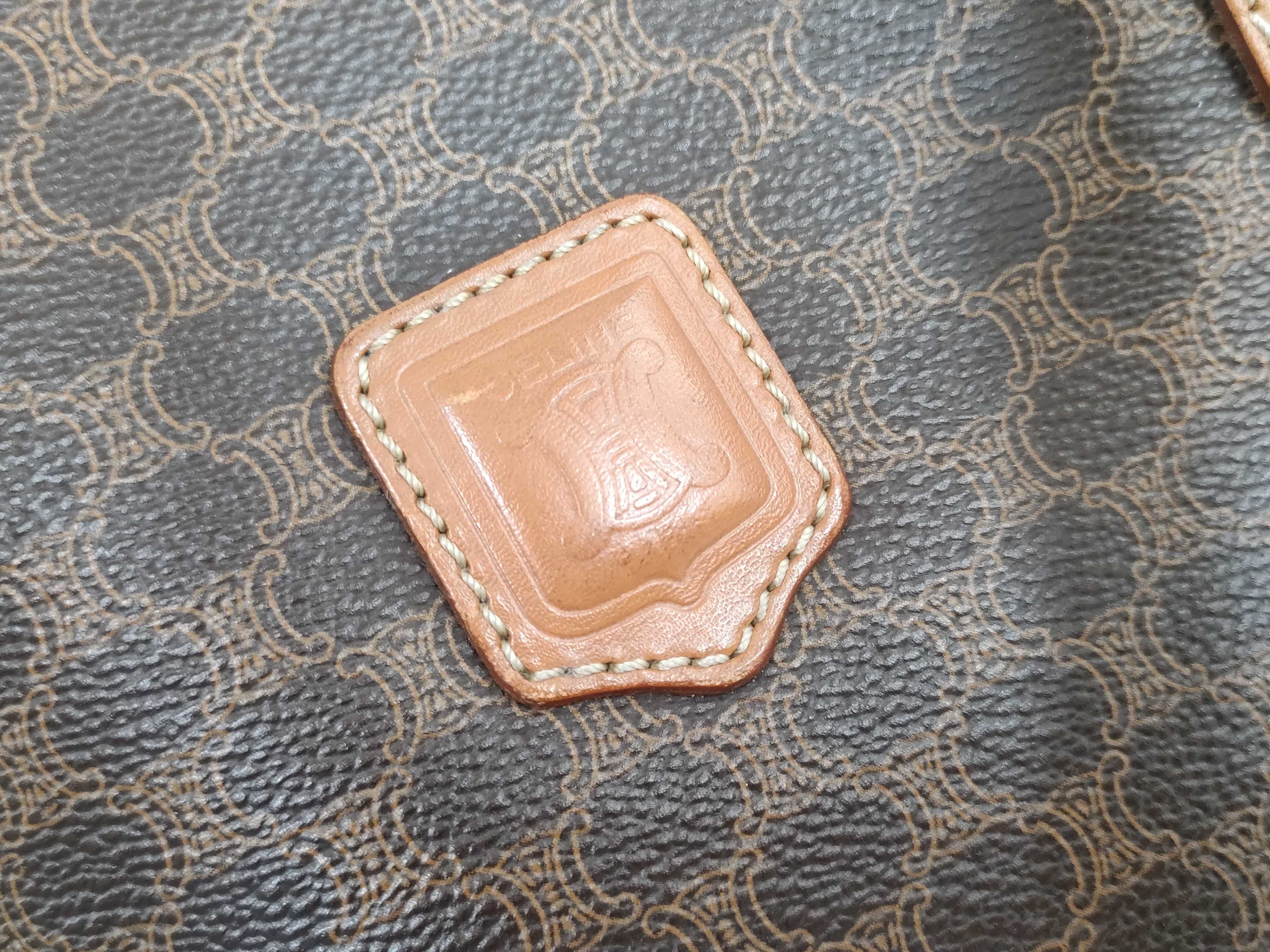 CELIN Celine Macadam pattern handbag Vintage tote bag — view 14
