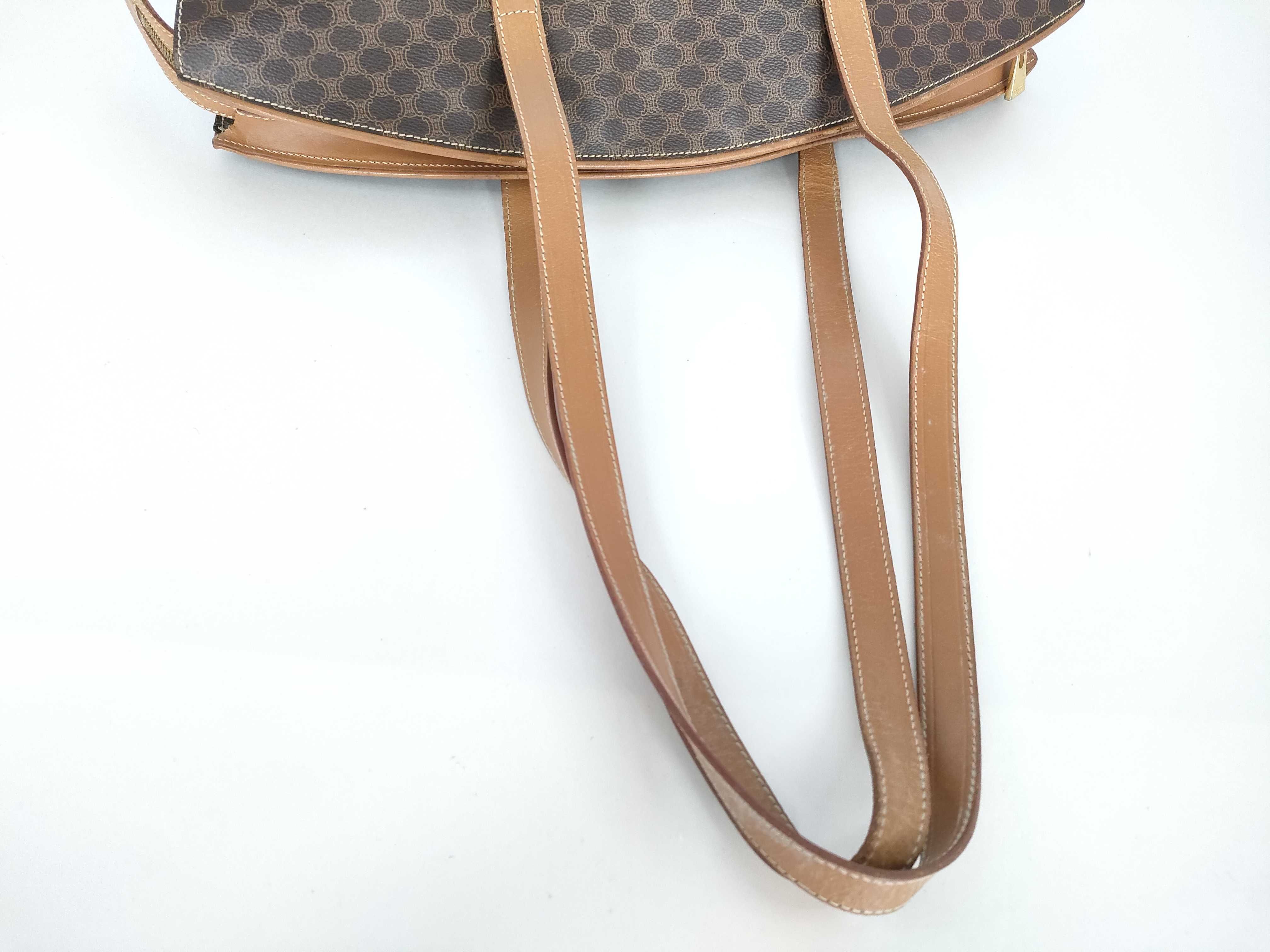 CELIN Celine Macadam pattern handbag Vintage tote bag — view 3