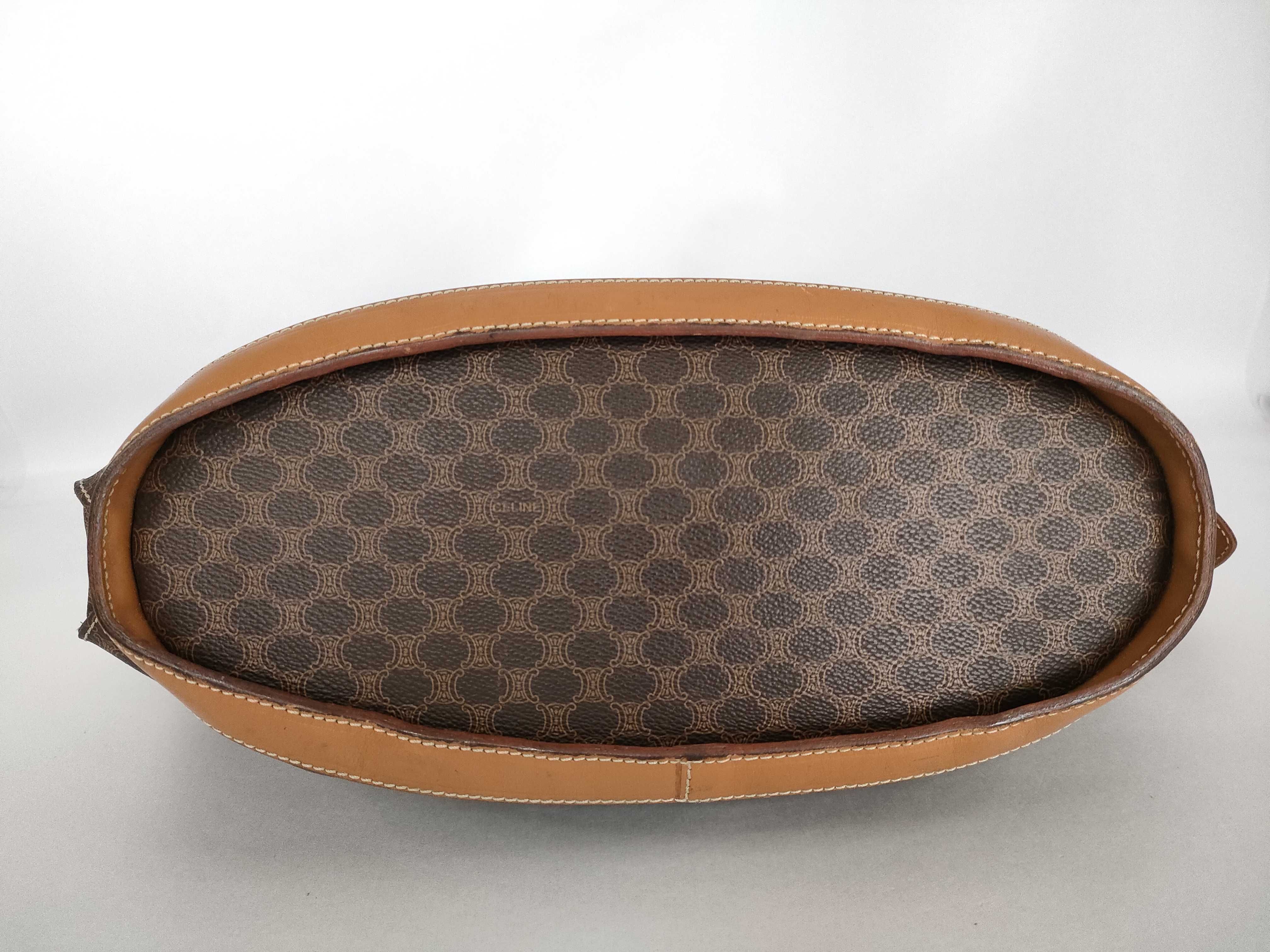 CELIN Celine Macadam pattern handbag Vintage tote bag — view 7