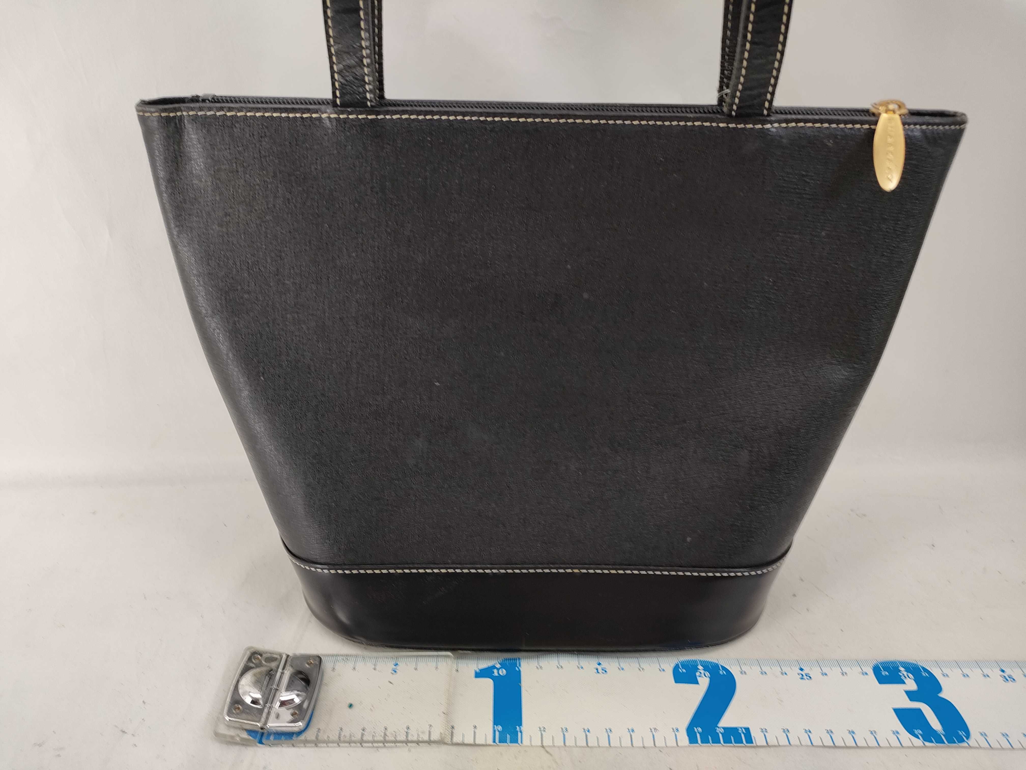 Leather Tote Bag, Black Tote Bag — view 2