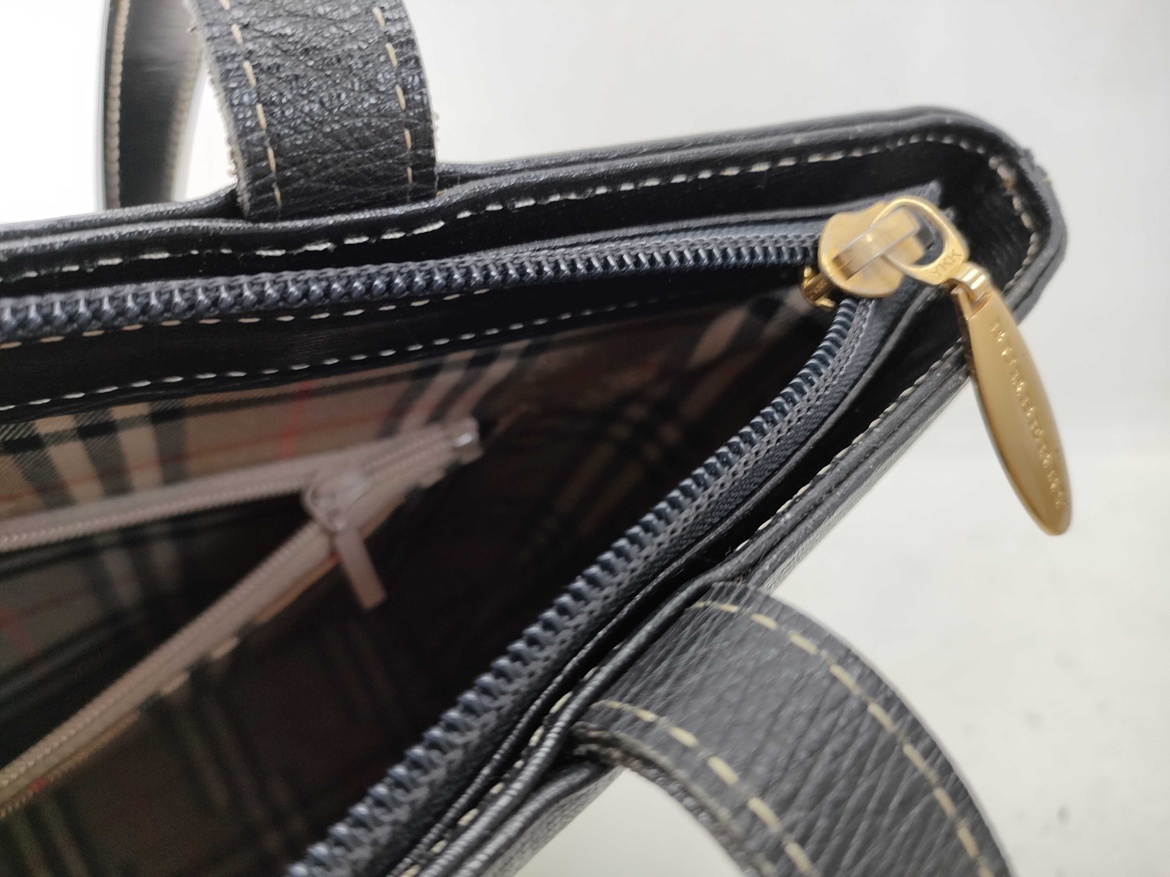 Leather Tote Bag, Black Tote Bag — view 13