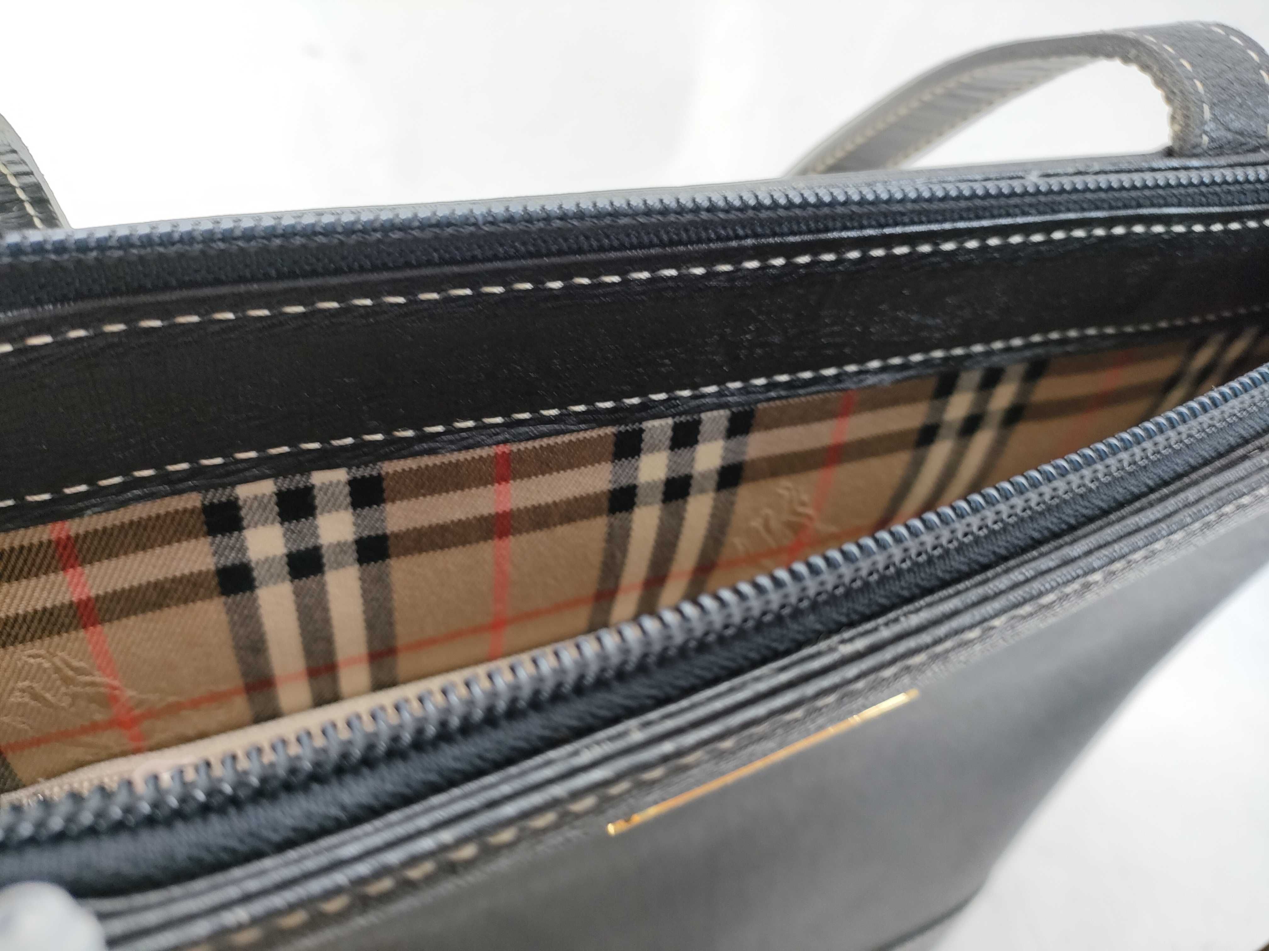 Leather Tote Bag, Black Tote Bag — view 10