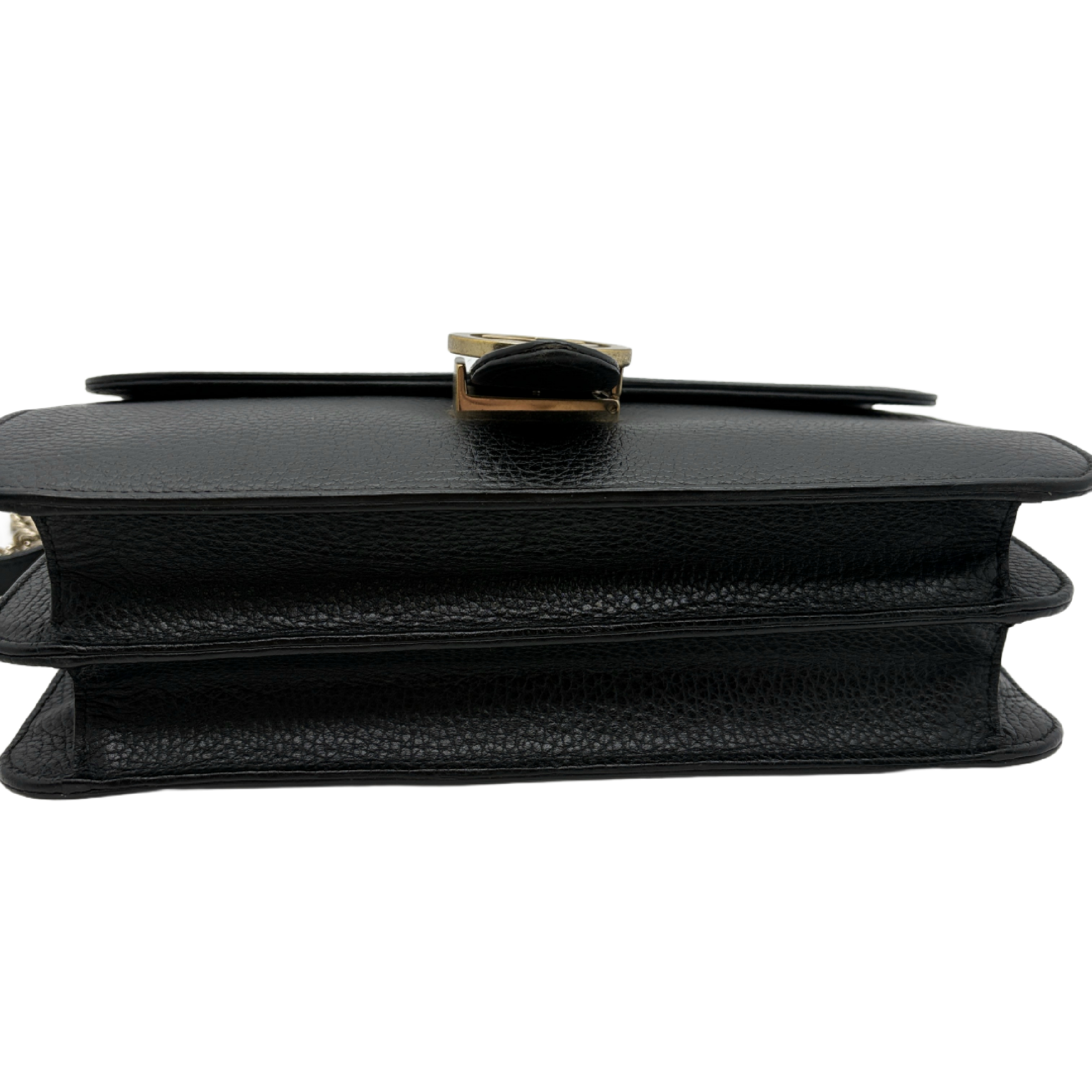 Interlocking G Leather Chain Shoulder Bag — view 6