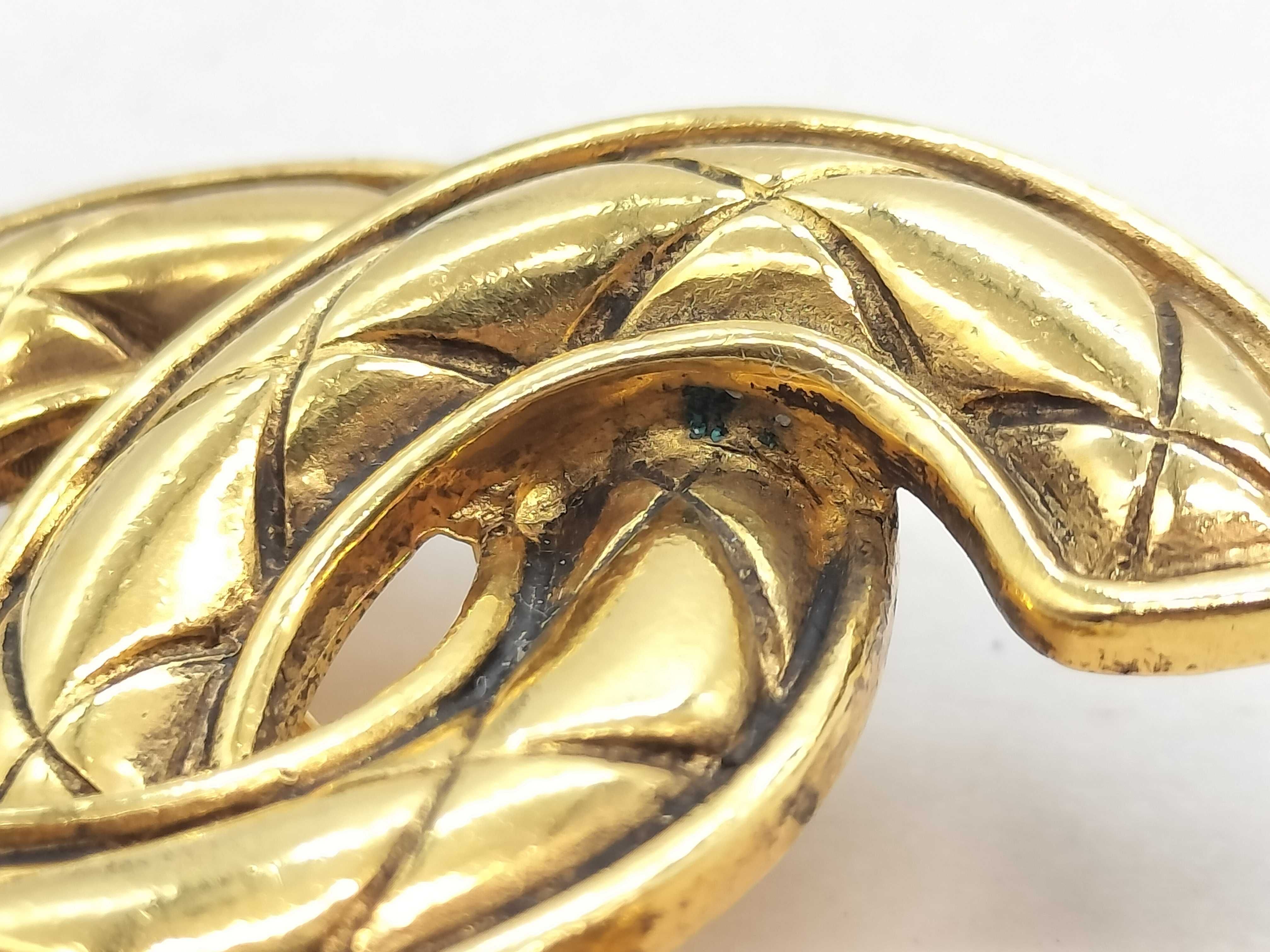 Coco Matelassé Brooch — view 7