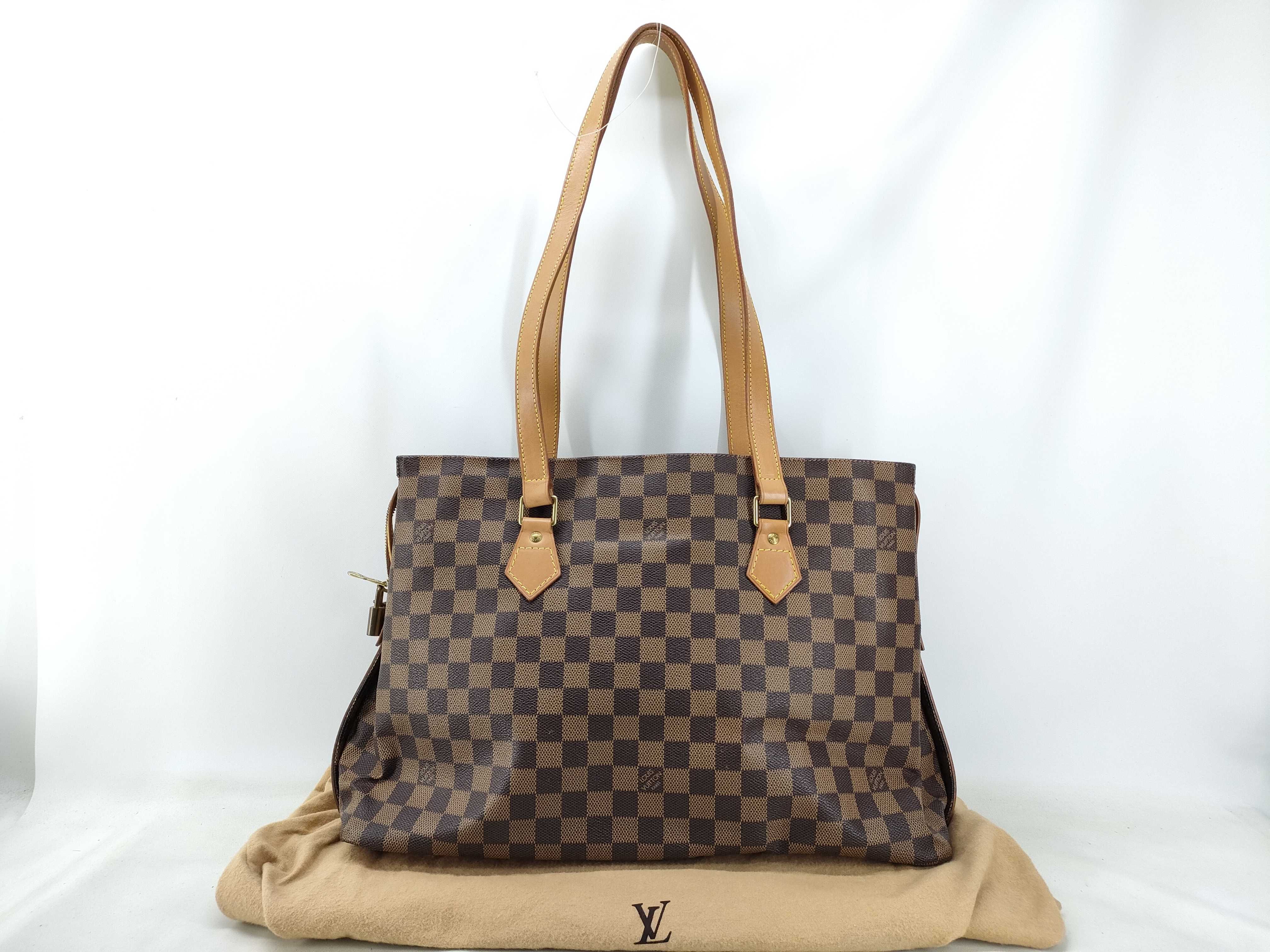 Damier Monogram Louis Vuitton Brown Damier Colombine 100th Anniversary N99037 Shoulder Bag Tote Bag