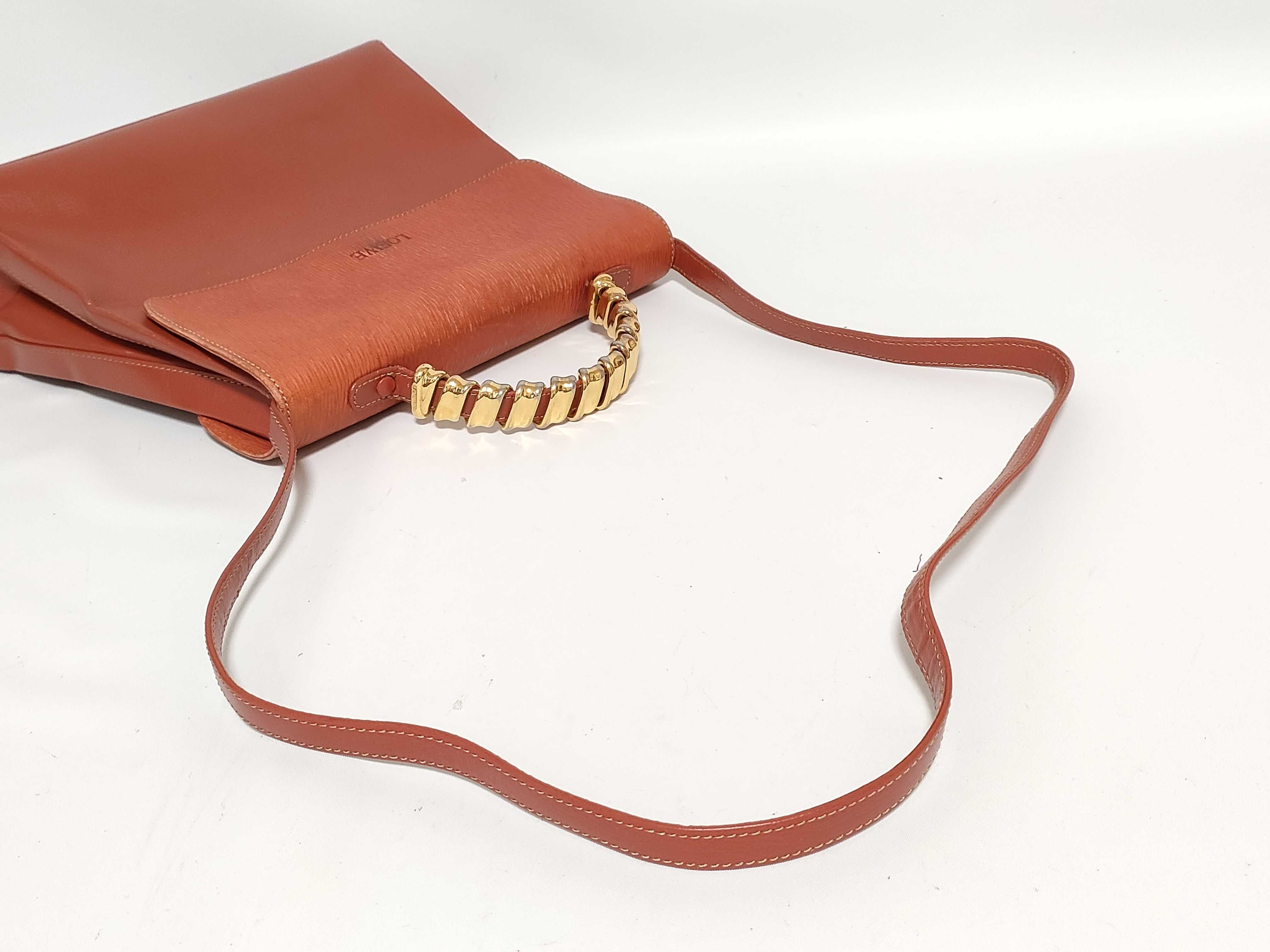 shoulder bag/handbag, Velázquez design, brown, 2-way, with dust bag. — view 3