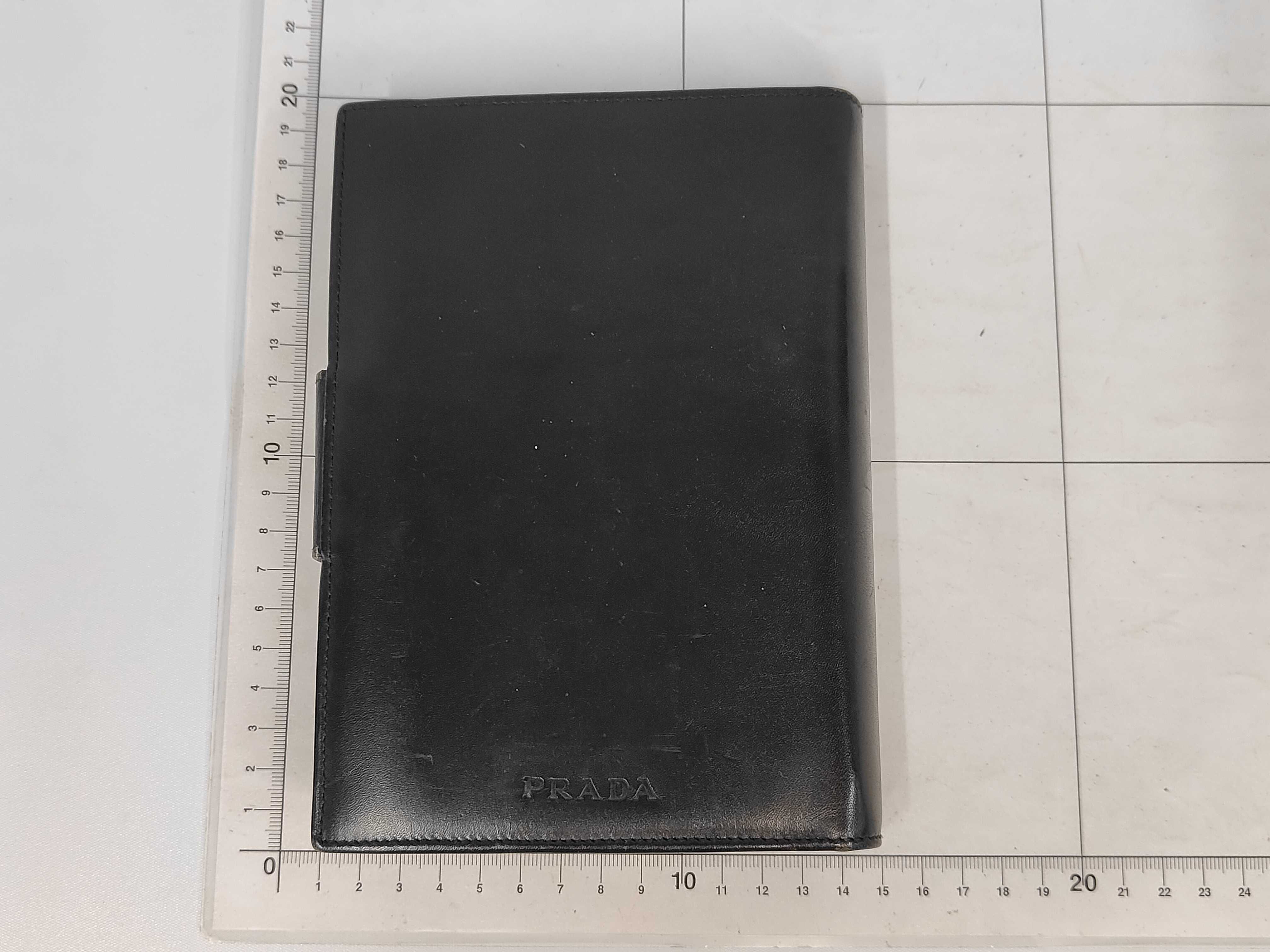Leather Notebook Case, Black Notebook Cover — view 2