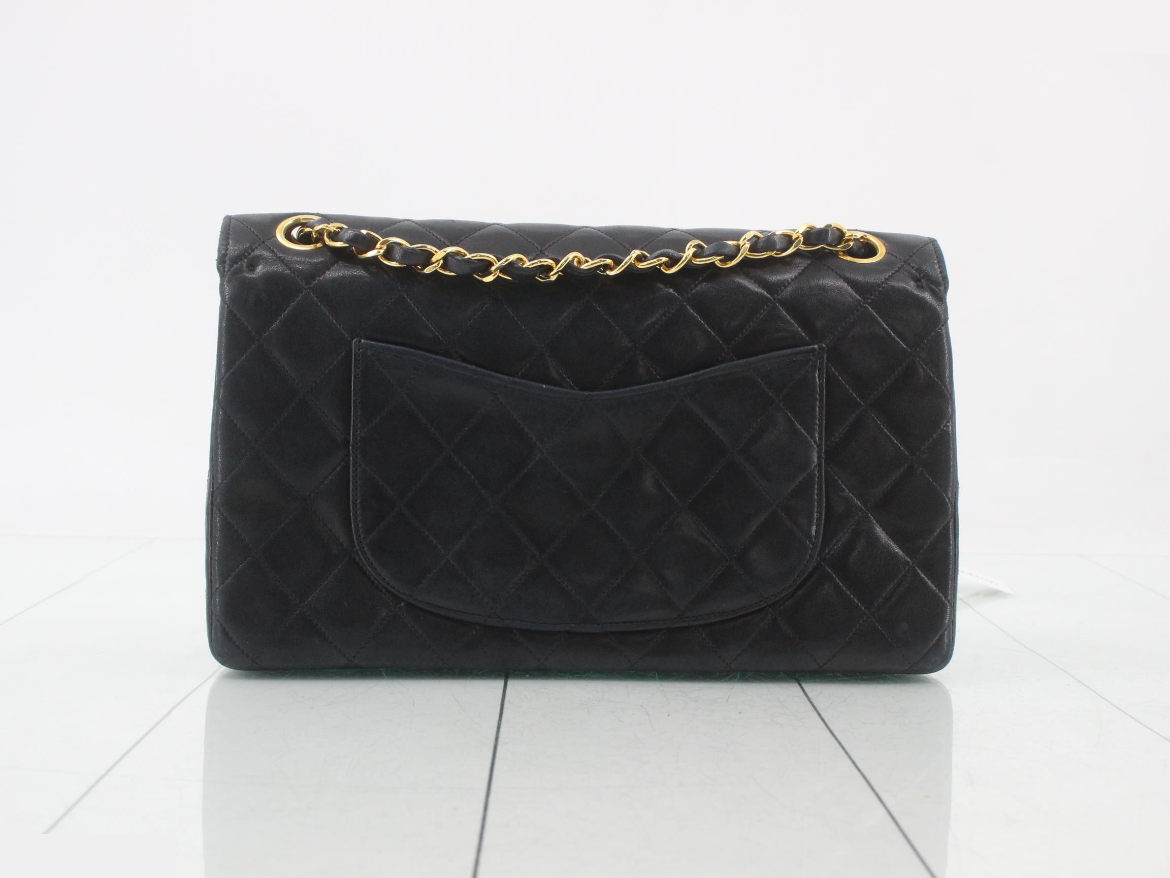 Matelassé Double Flap Lambskin Chain Shoulder Bag, Series 2 — view 2