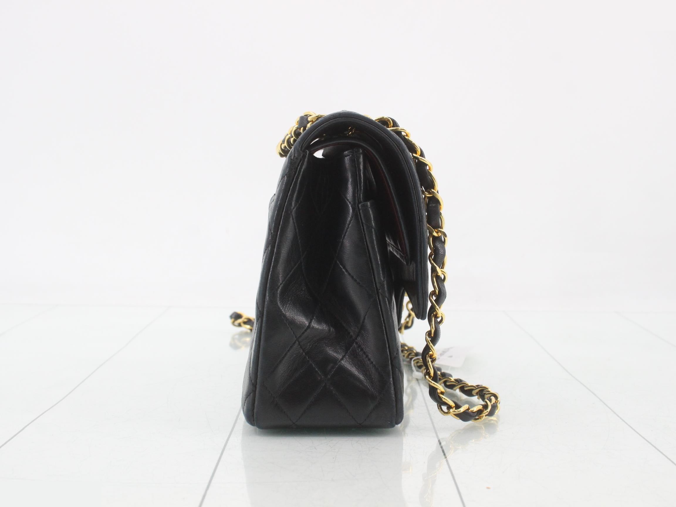 Matelassé Double Flap Lambskin Chain Shoulder Bag, Series 2 — view 4