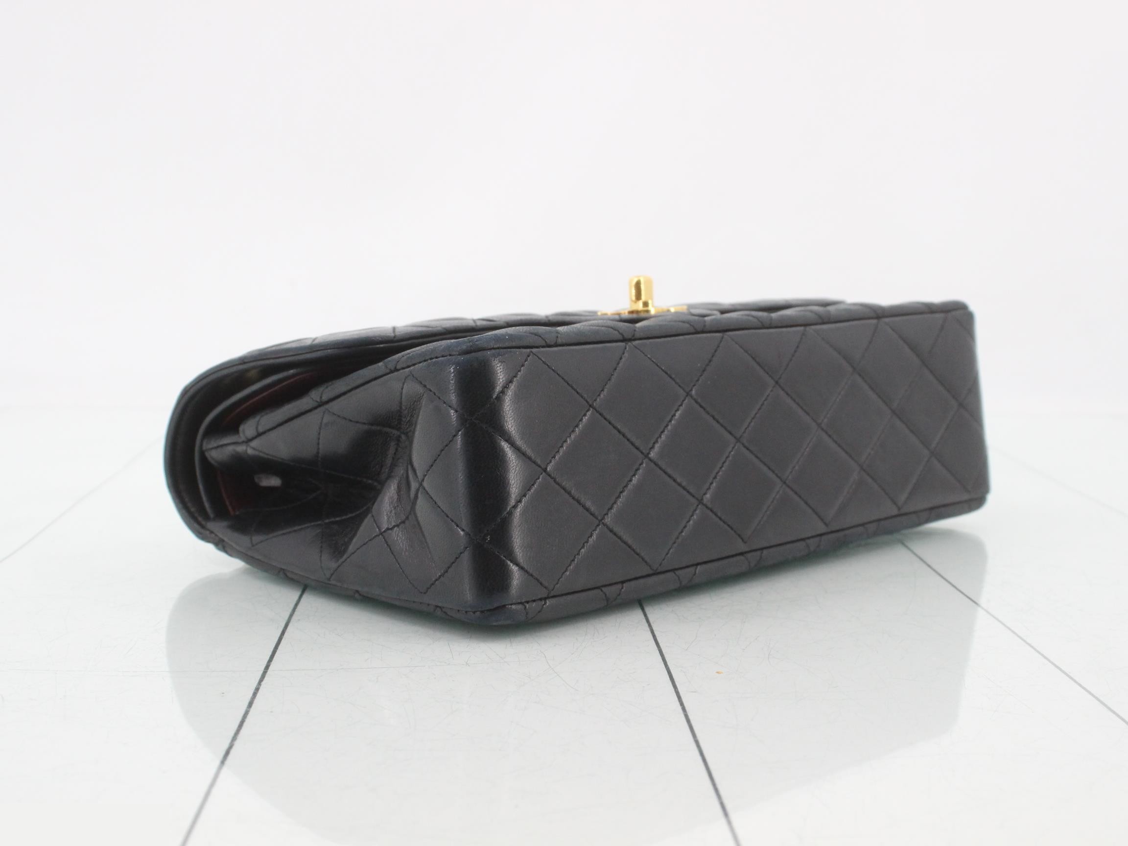 Matelassé Double Flap Lambskin Chain Shoulder Bag, Series 2 — view 5