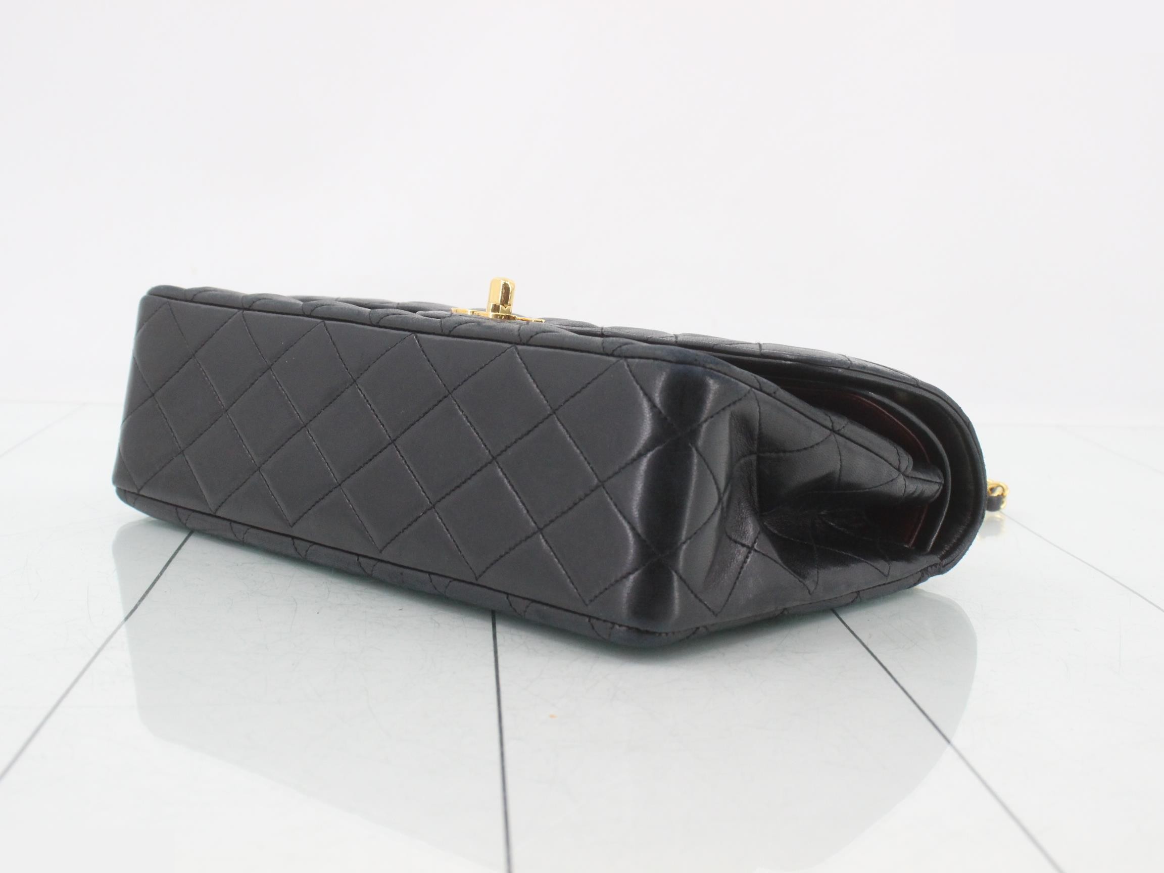 Matelassé Double Flap Lambskin Chain Shoulder Bag, Series 2 — view 6