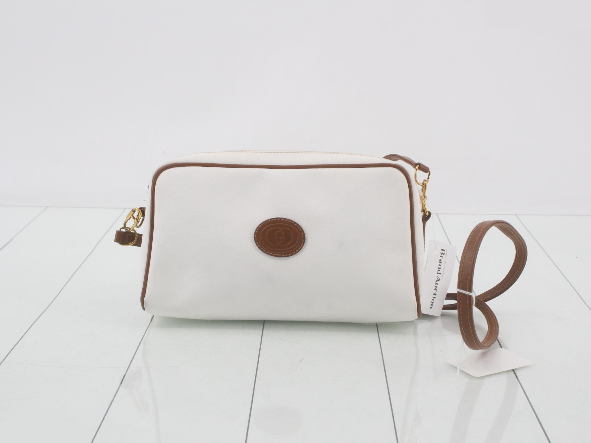 logo shoulder bag, vintage, 007-87-0012
