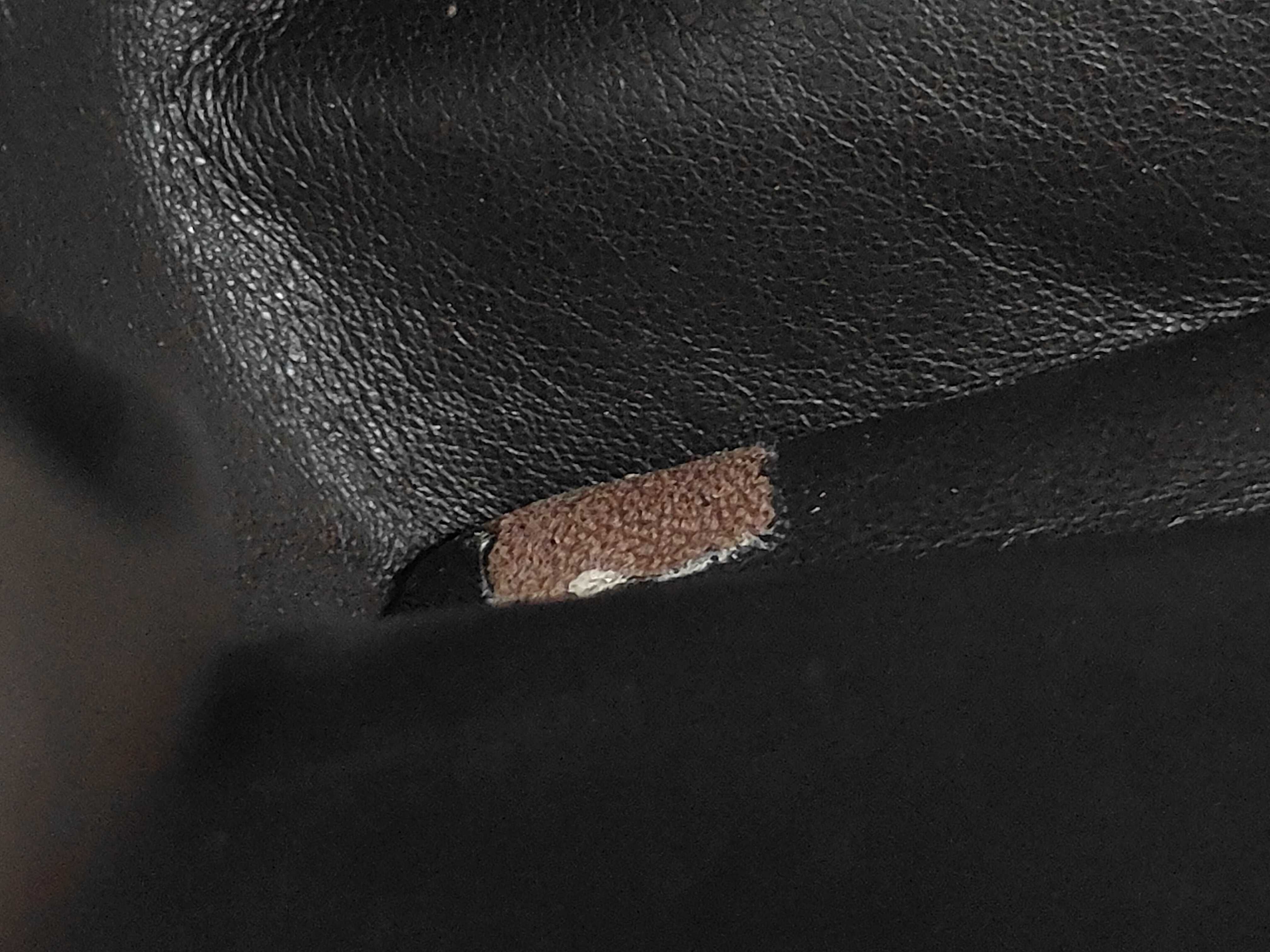 Matelassé Chain Shoulder Bag, GP Hardware, Caviar Leather, Brown Shoulder Bag — view 12
