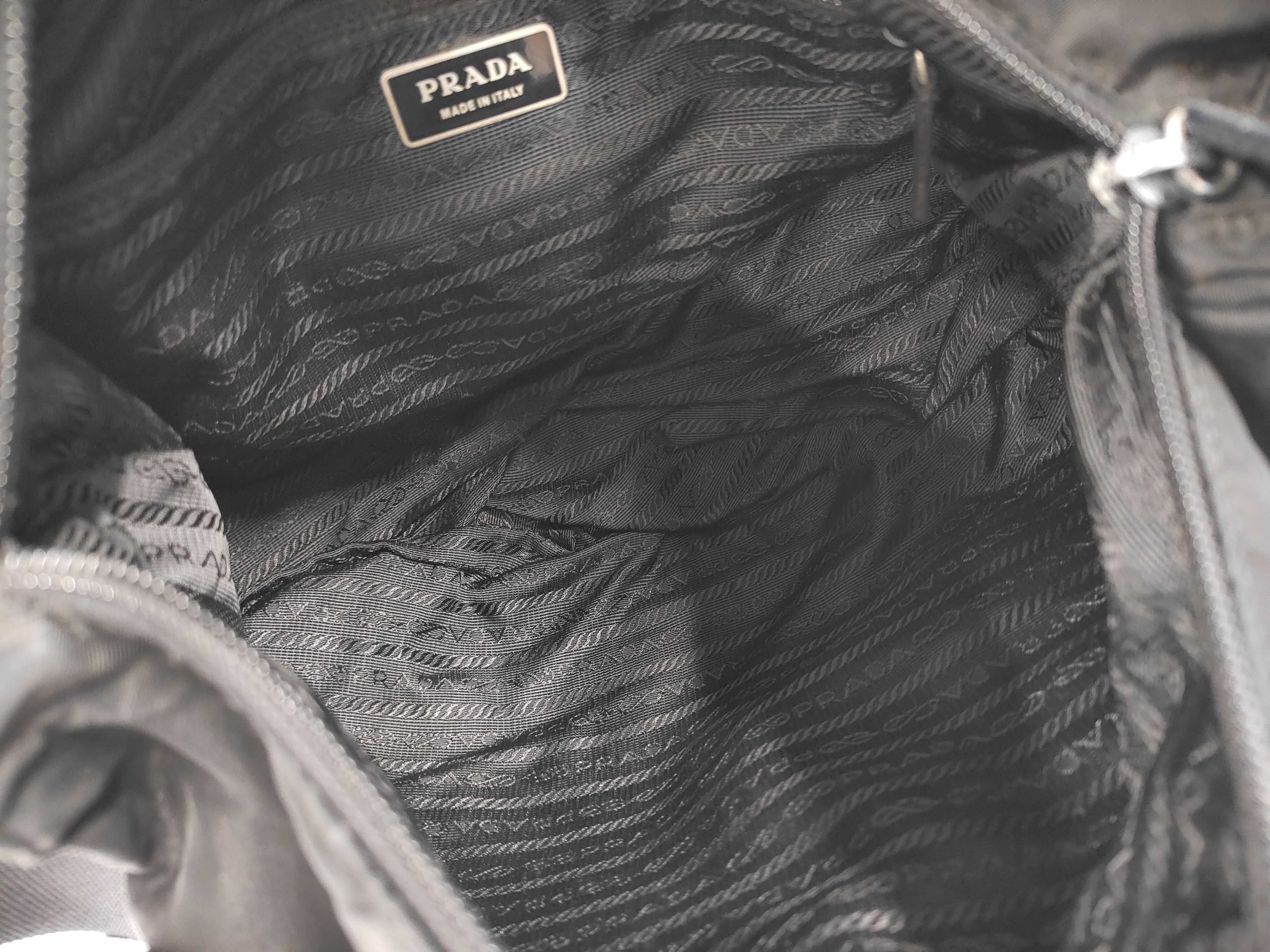Nylon Shoulder Bag Black Shoulder Bag — view 7