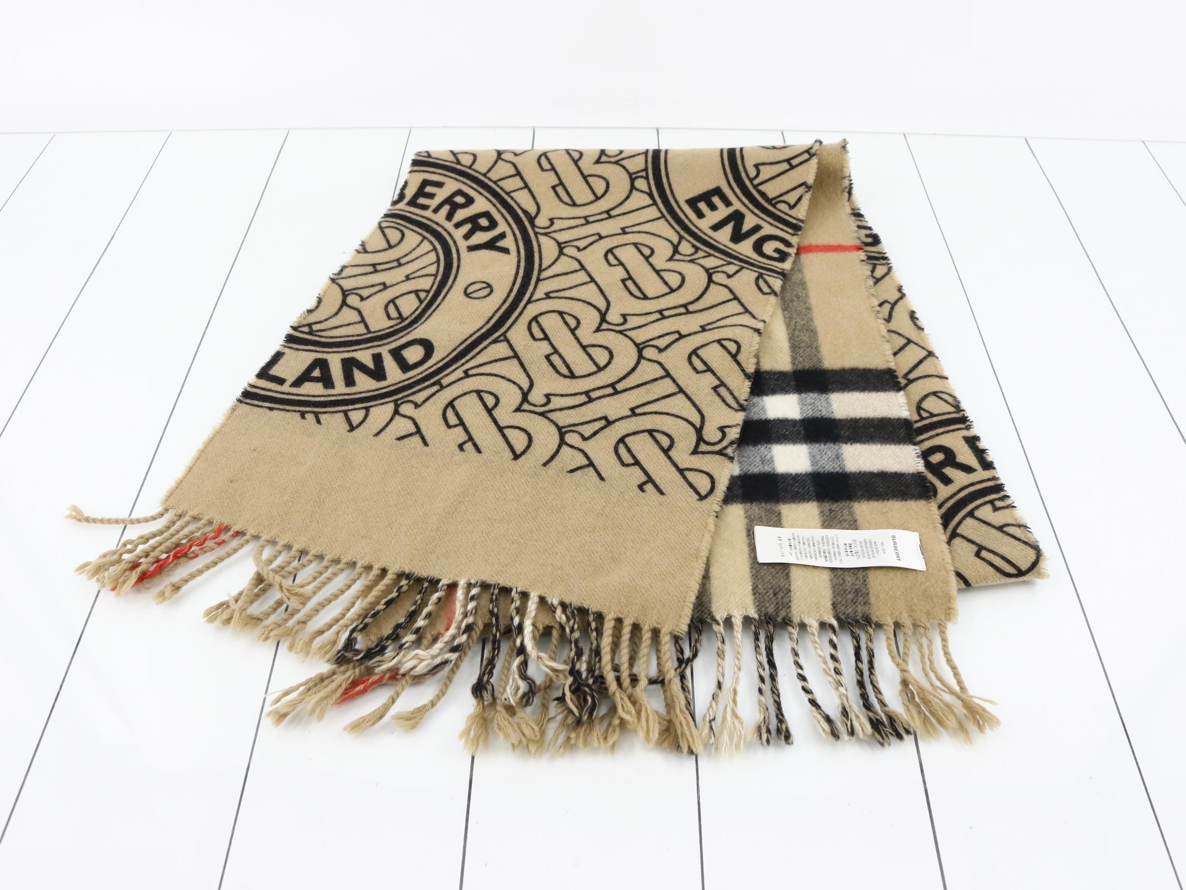 Nova Check Reversible Scarf — view 2