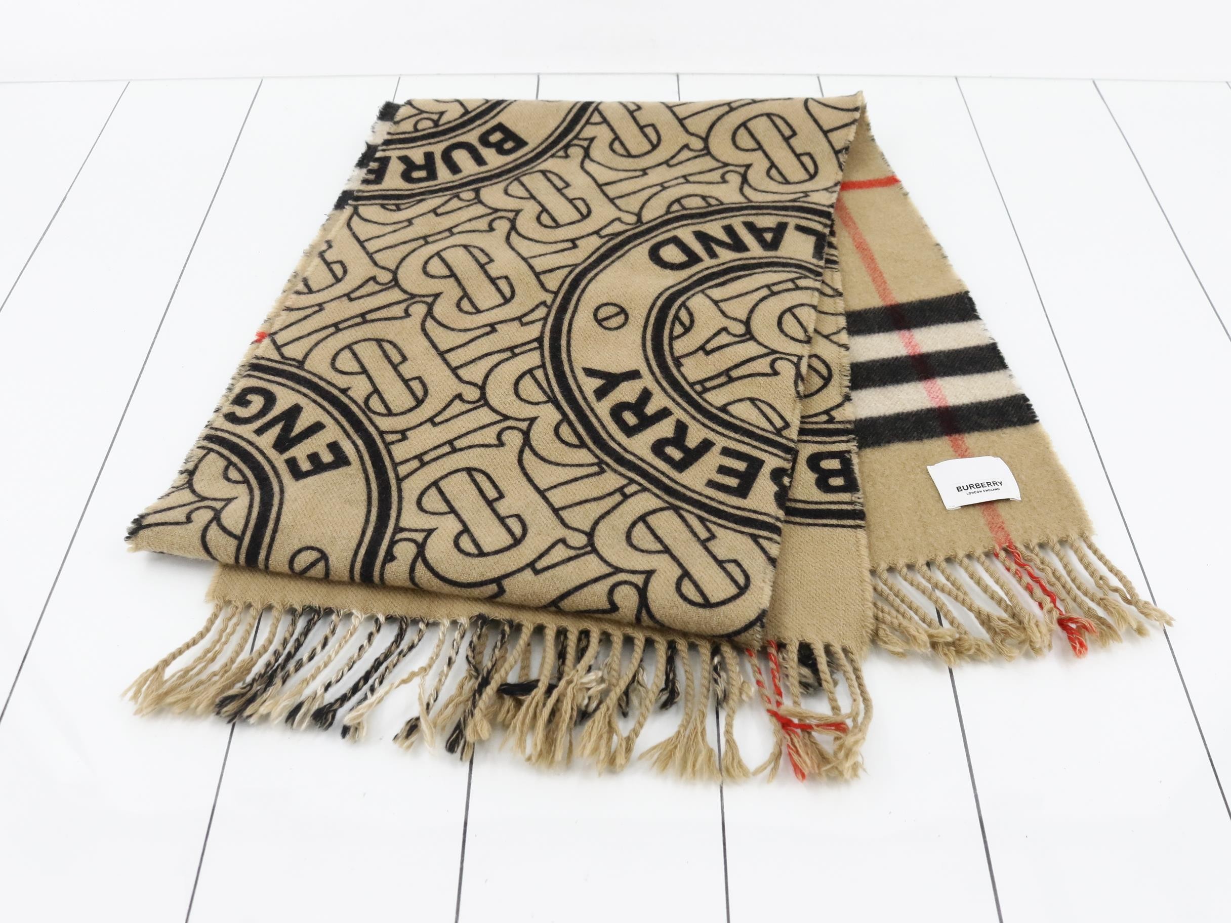 Nova Check Reversible Scarf — view 3