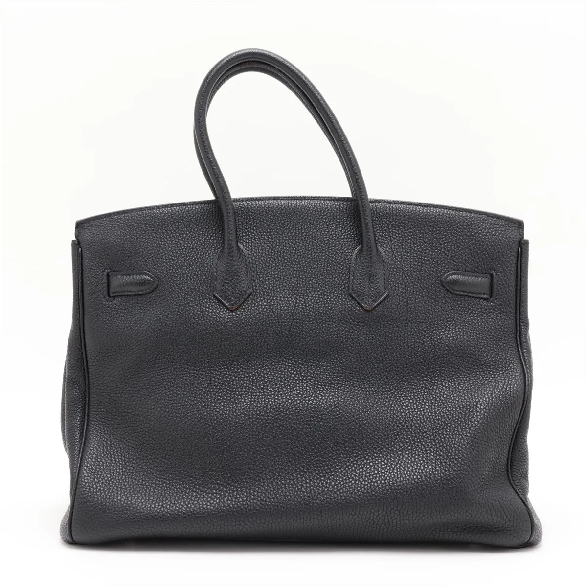[Individually packaged] Hermes Birkin 35 Letournée Togo Black Silver Hardware N: 2010 No pull tab — view 2
