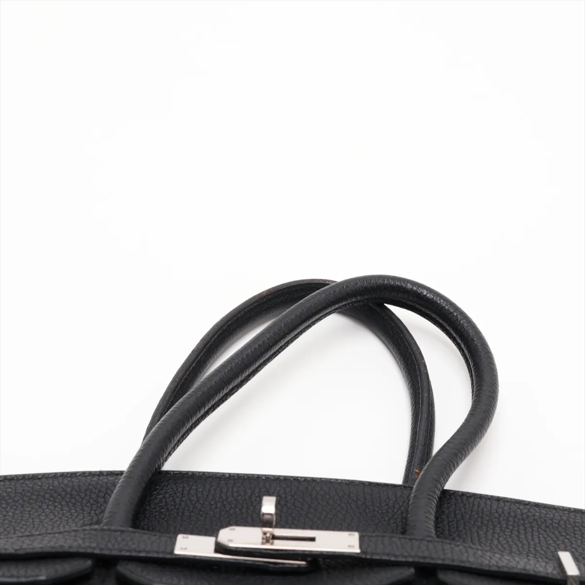 [Individually packaged] Hermes Birkin 35 Letournée Togo Black Silver Hardware N: 2010 No pull tab — view 6