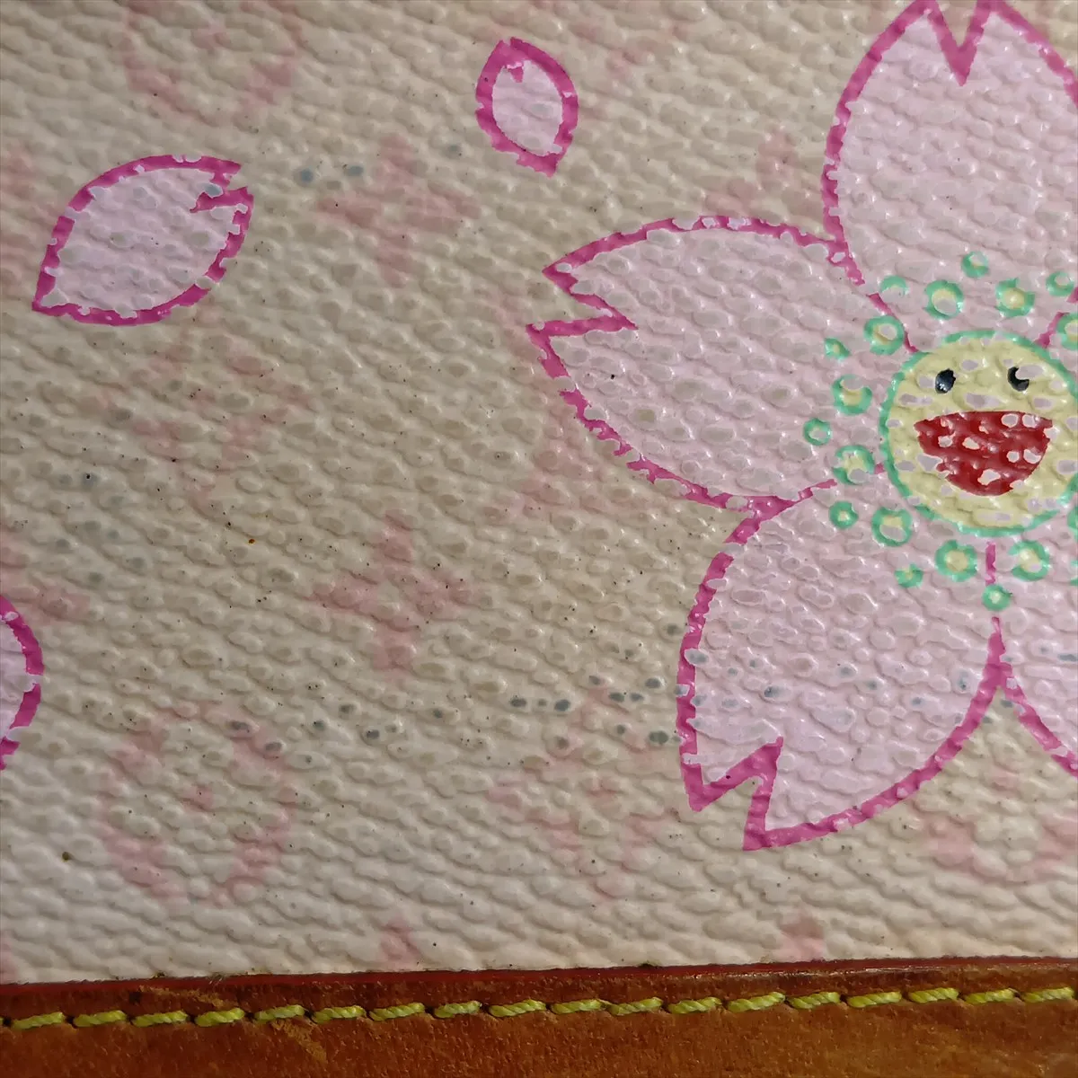 Monogram Cherry Blossom Pochette Clé M92016 CA0033 Pink Coin Case — view 13