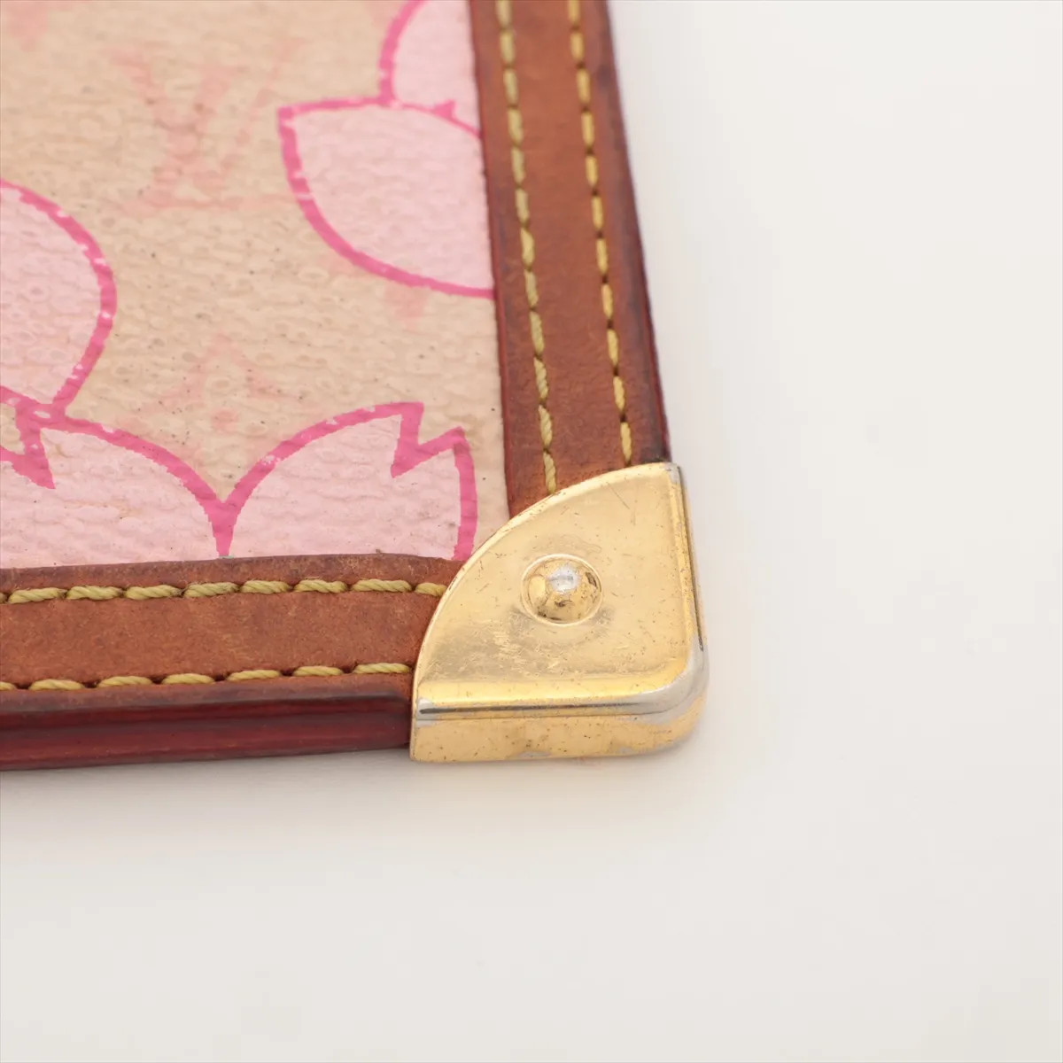 Monogram Cherry Blossom Pochette Clé M92016 CA0033 Pink Coin Case — view 10
